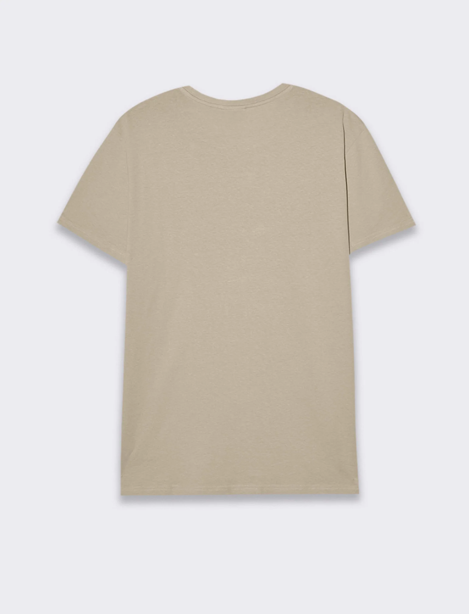 T-shirt in cotone con stampa da uomo - Grigio ghiaccio - Image 2