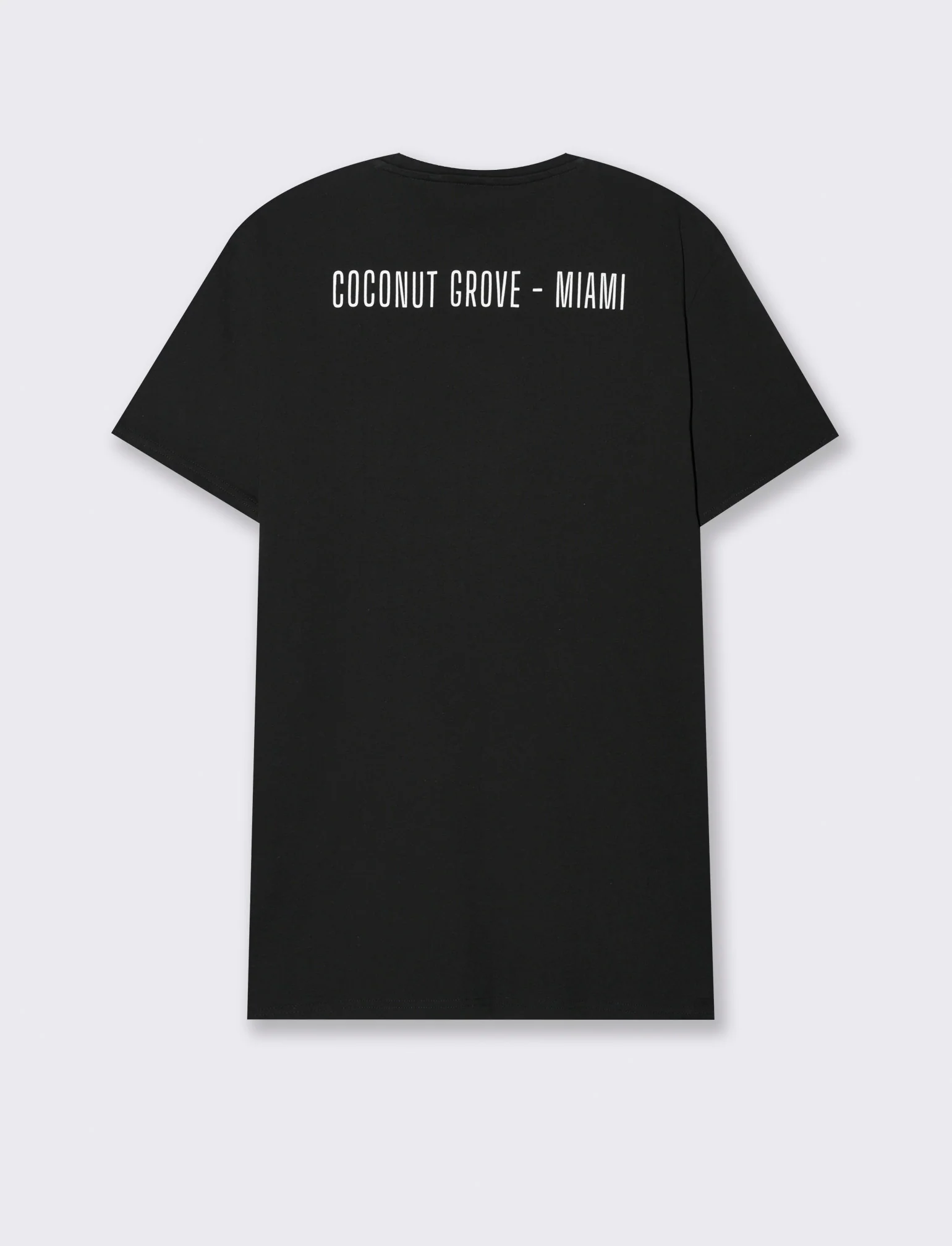 T-shirt in cotone con stampa da uomo - Nero - Image 2