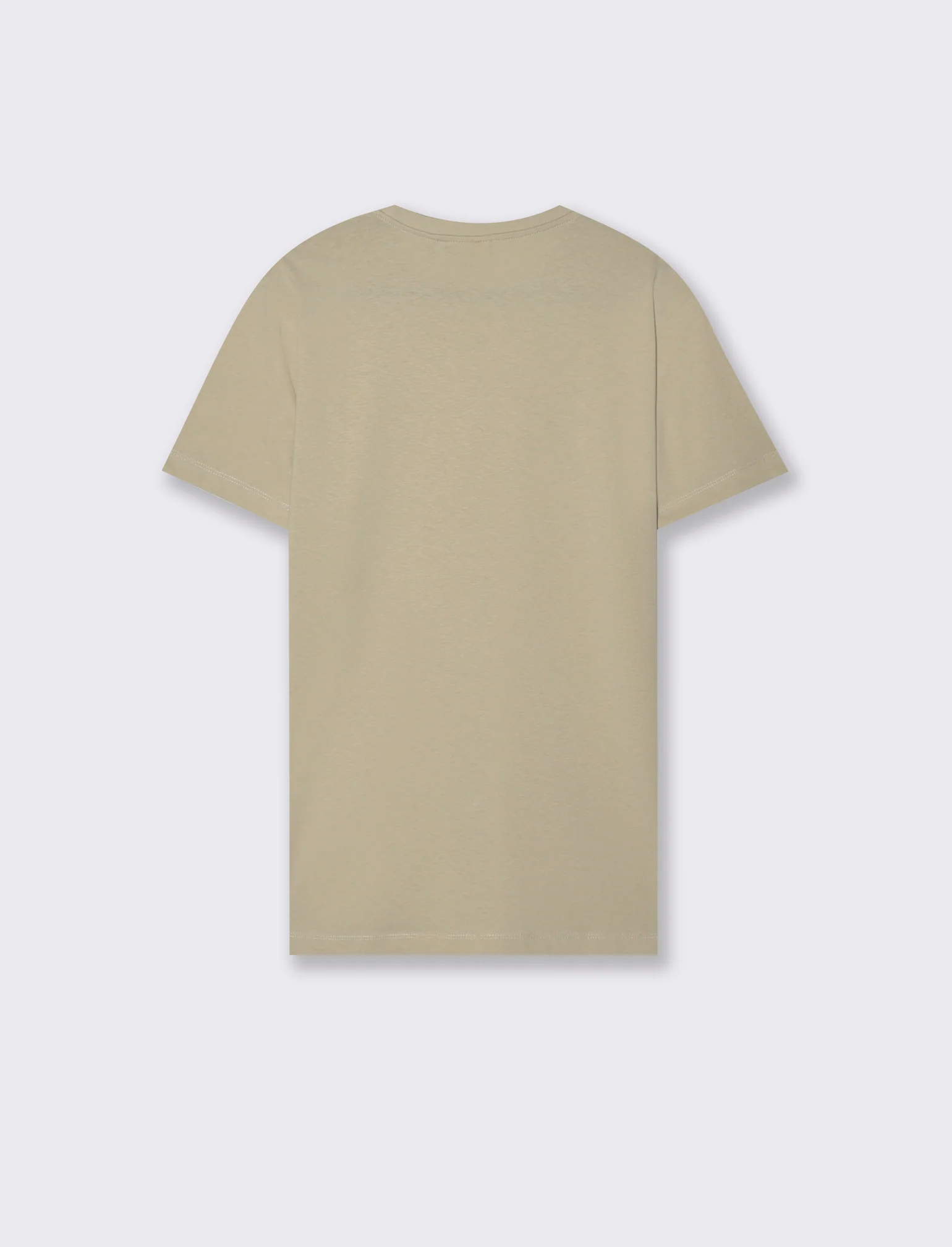 T-SHIRT IN COTONE CON STAMPA DEGRADE' - Grigio ghiaccio - Image 3