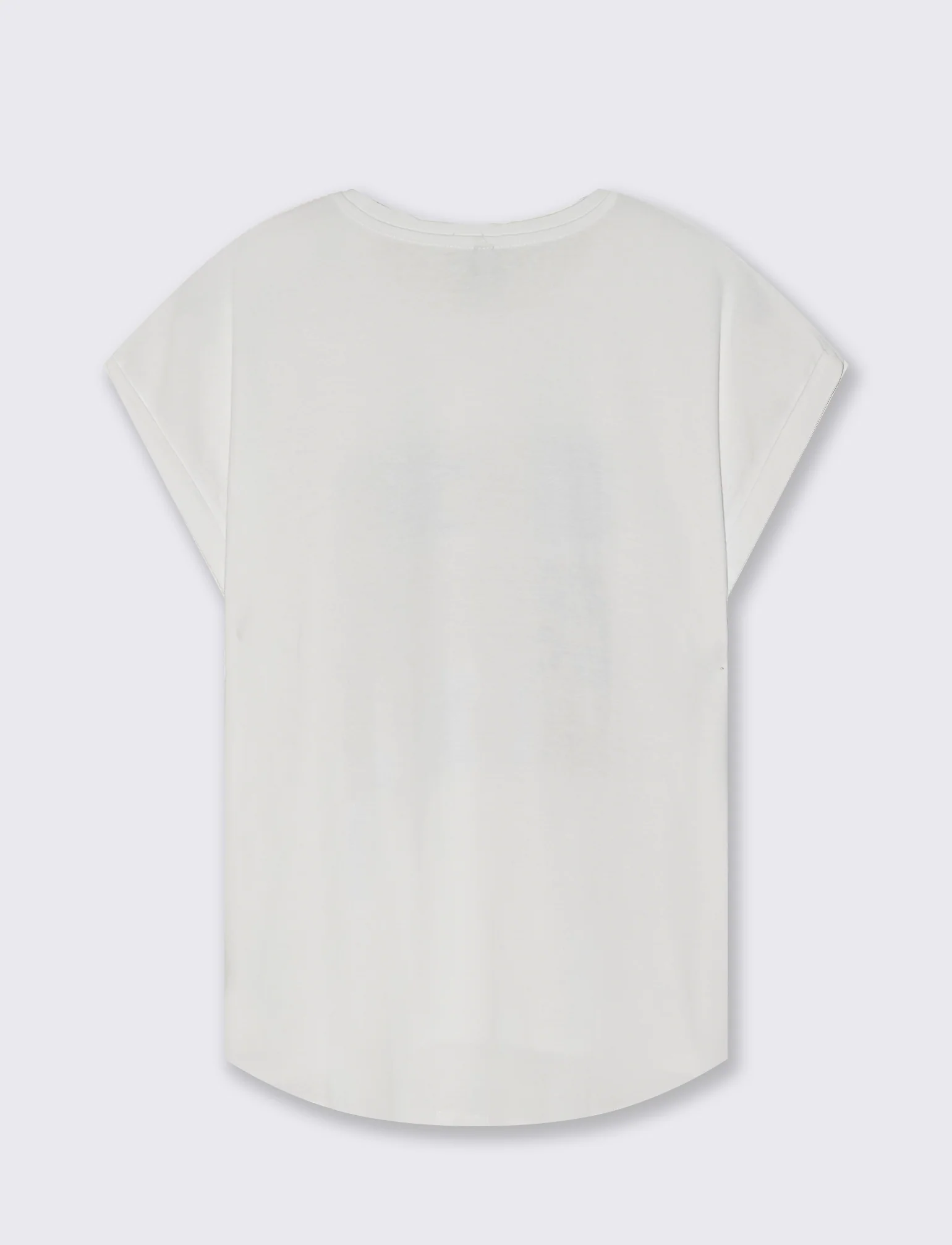 T-shirt in cotone con stampa frontale - var 1 - Image 2