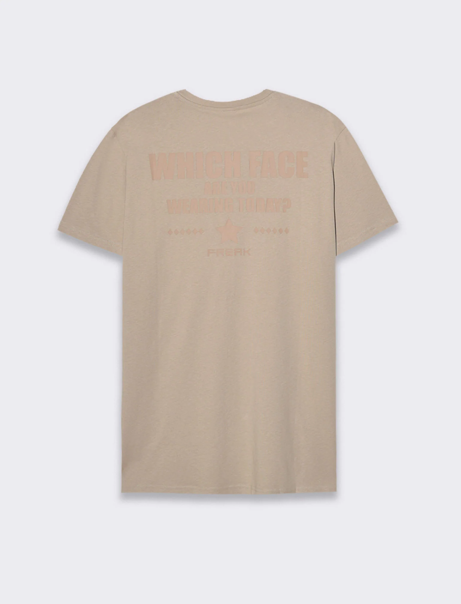 T-shirt in cotone con stampe regular fit da uomo - Beige - Image 5