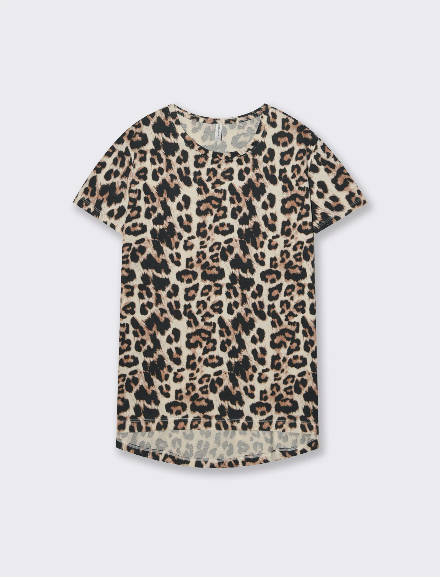 T-Shirt in Cotone Manica Corta Rigata - var 1