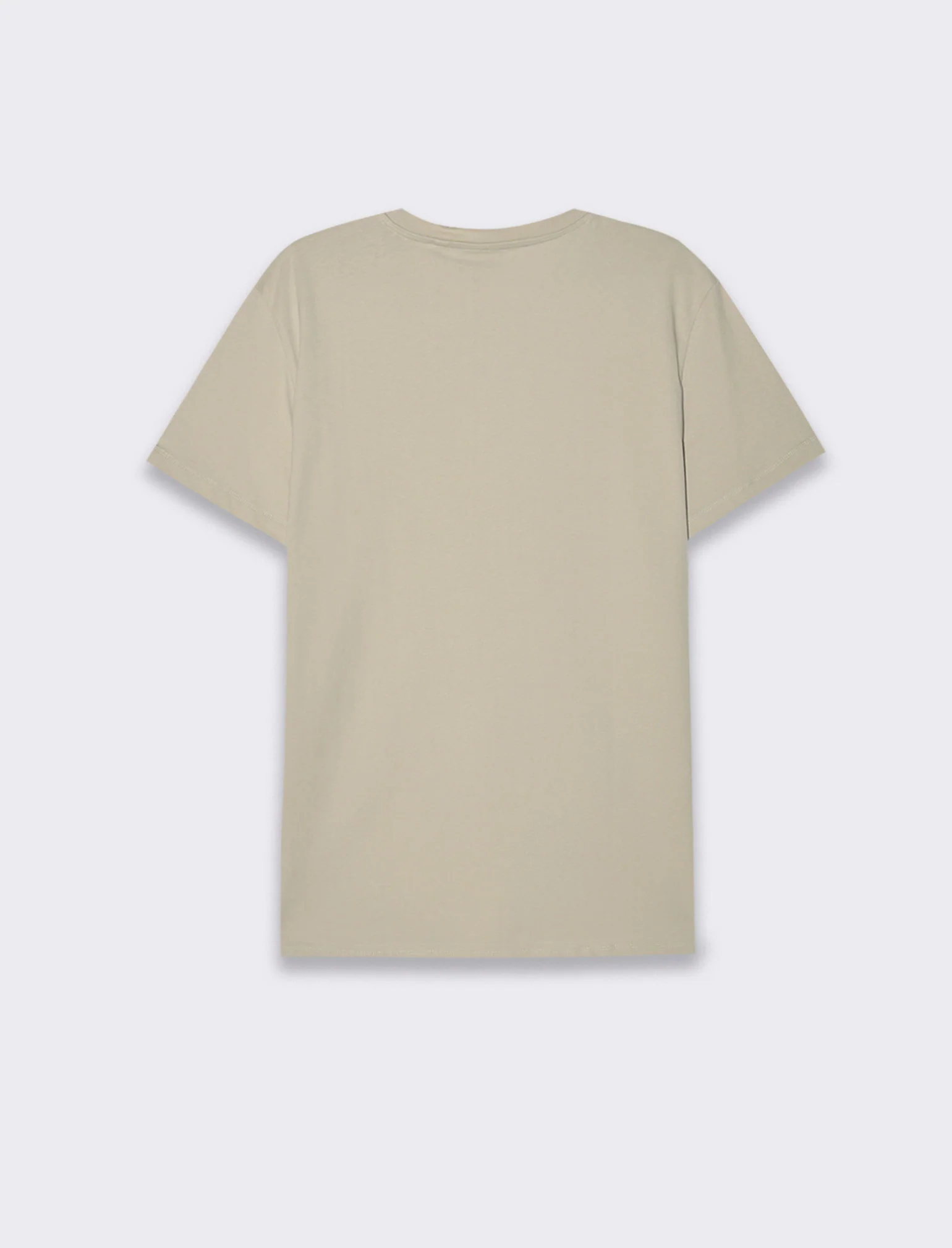 T-shirt in cotone premium con patch e stampina da uomo - Grigio ghiaccio - Image 5