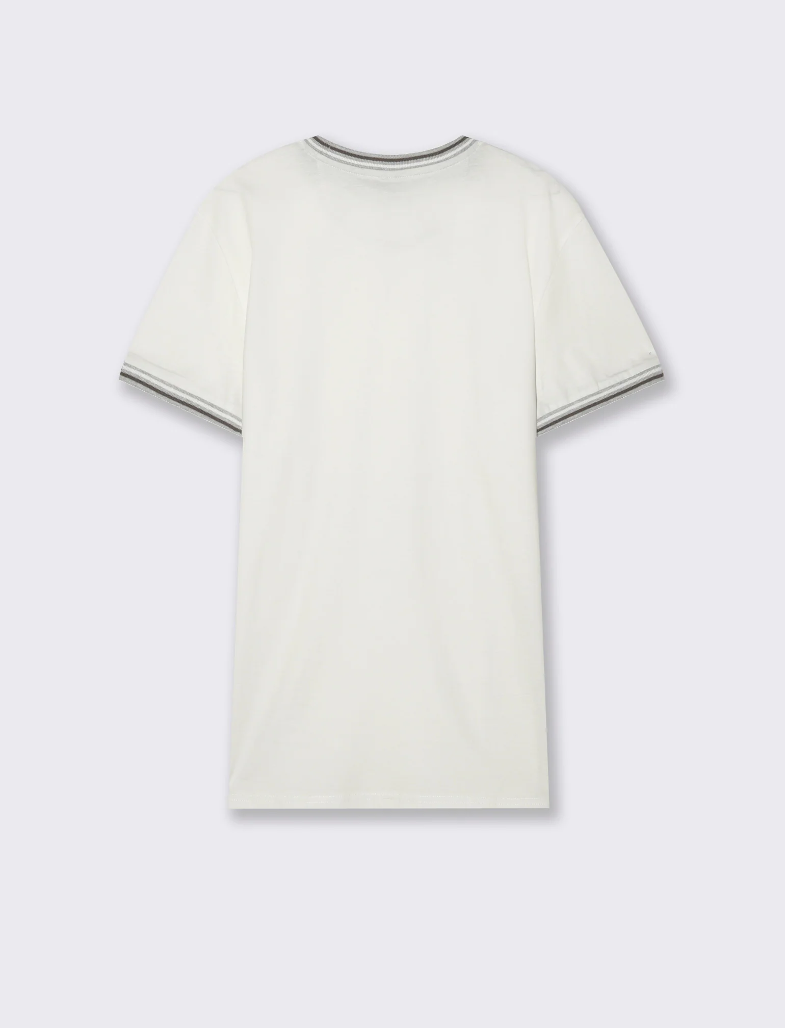 T-shirt in cotone premium da uomo - Bianco - Image 3