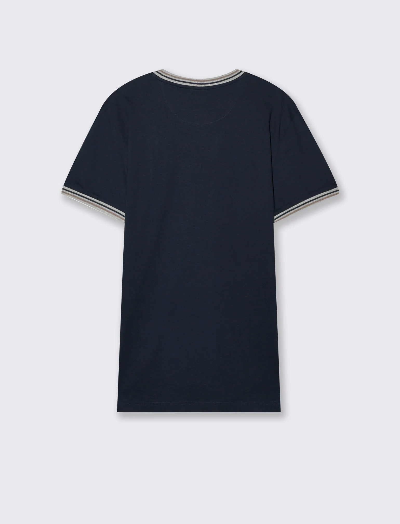 T-shirt in cotone premium da uomo - Blu - Image 2