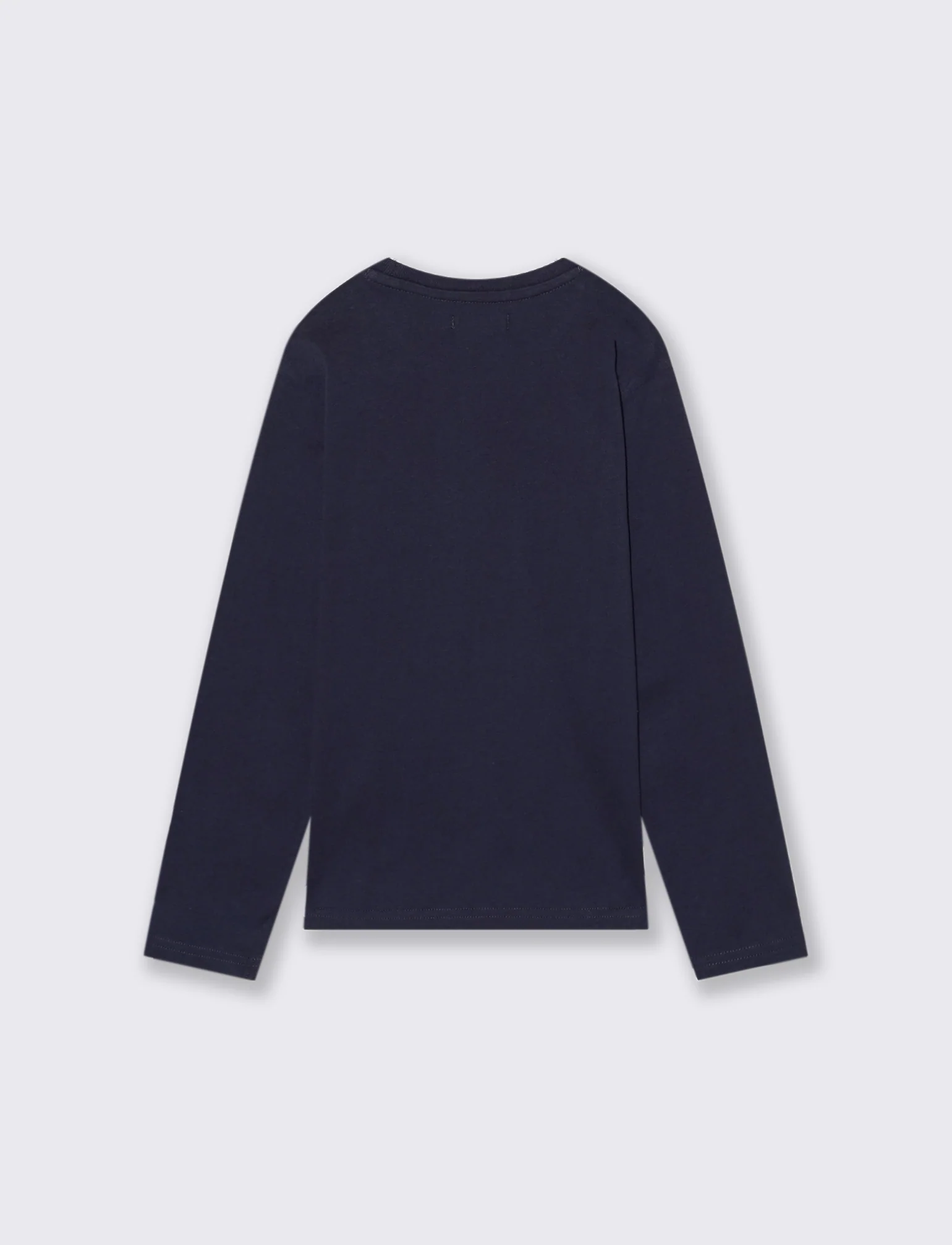 T-SHIRT IN JERSEY CON STAMPA - Blu - Image 2