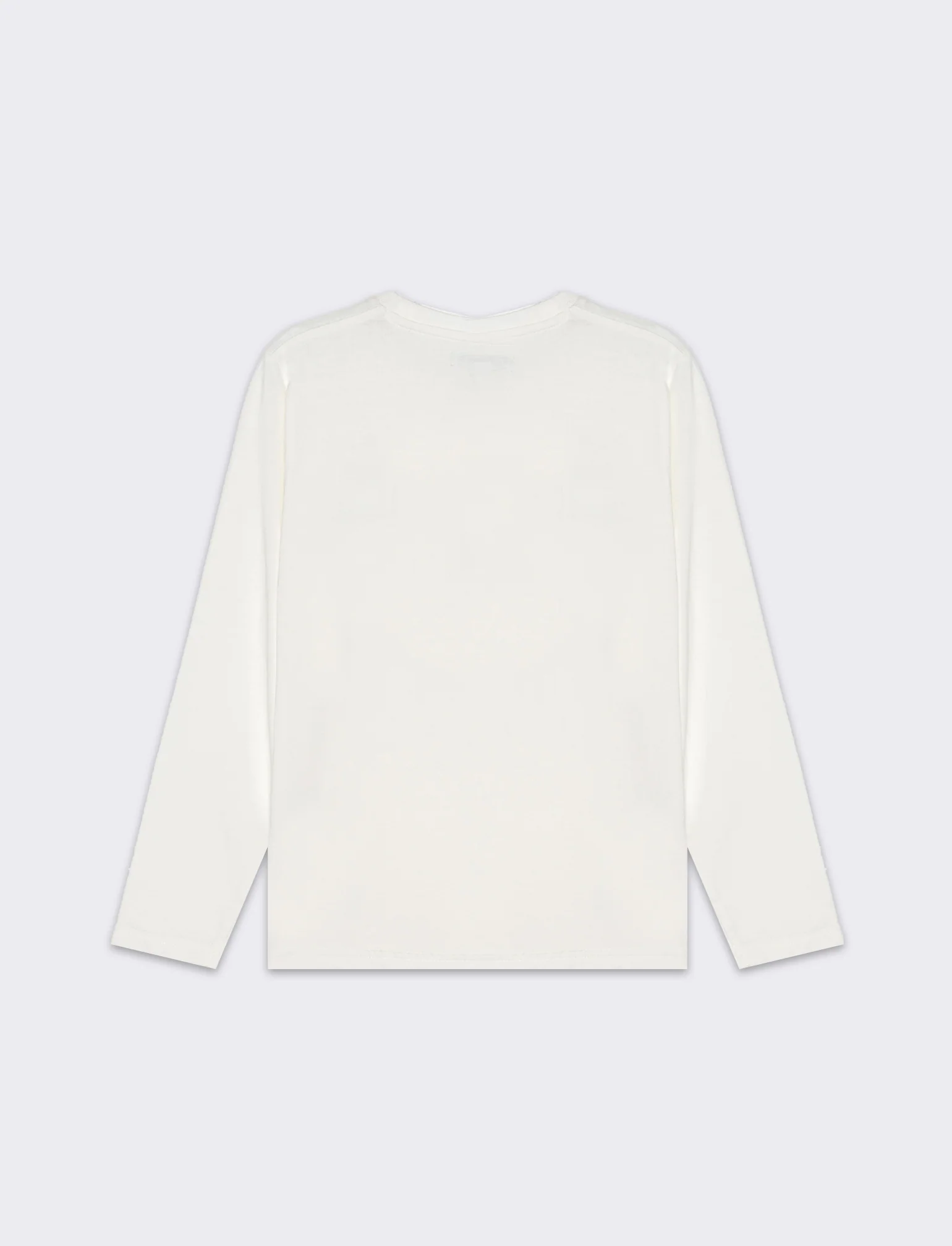 T-shirt in jersey con stampa da bambino - Bianco latte - Image 3