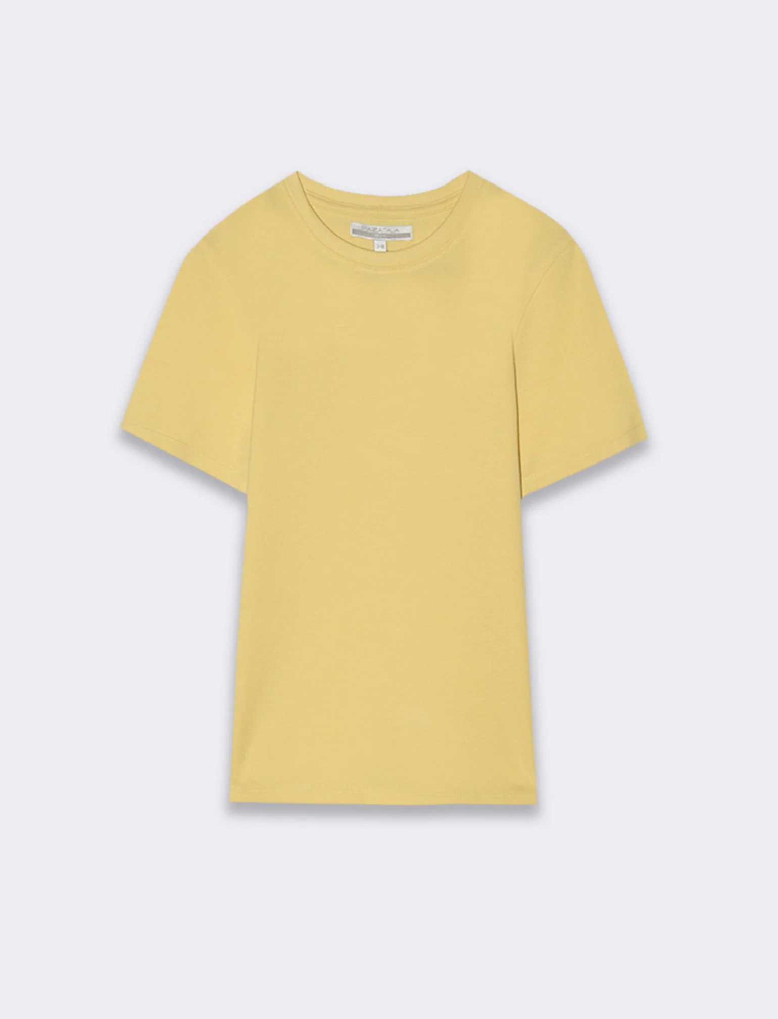 T-shirt in piquet da bambino - Giallo - Image 4