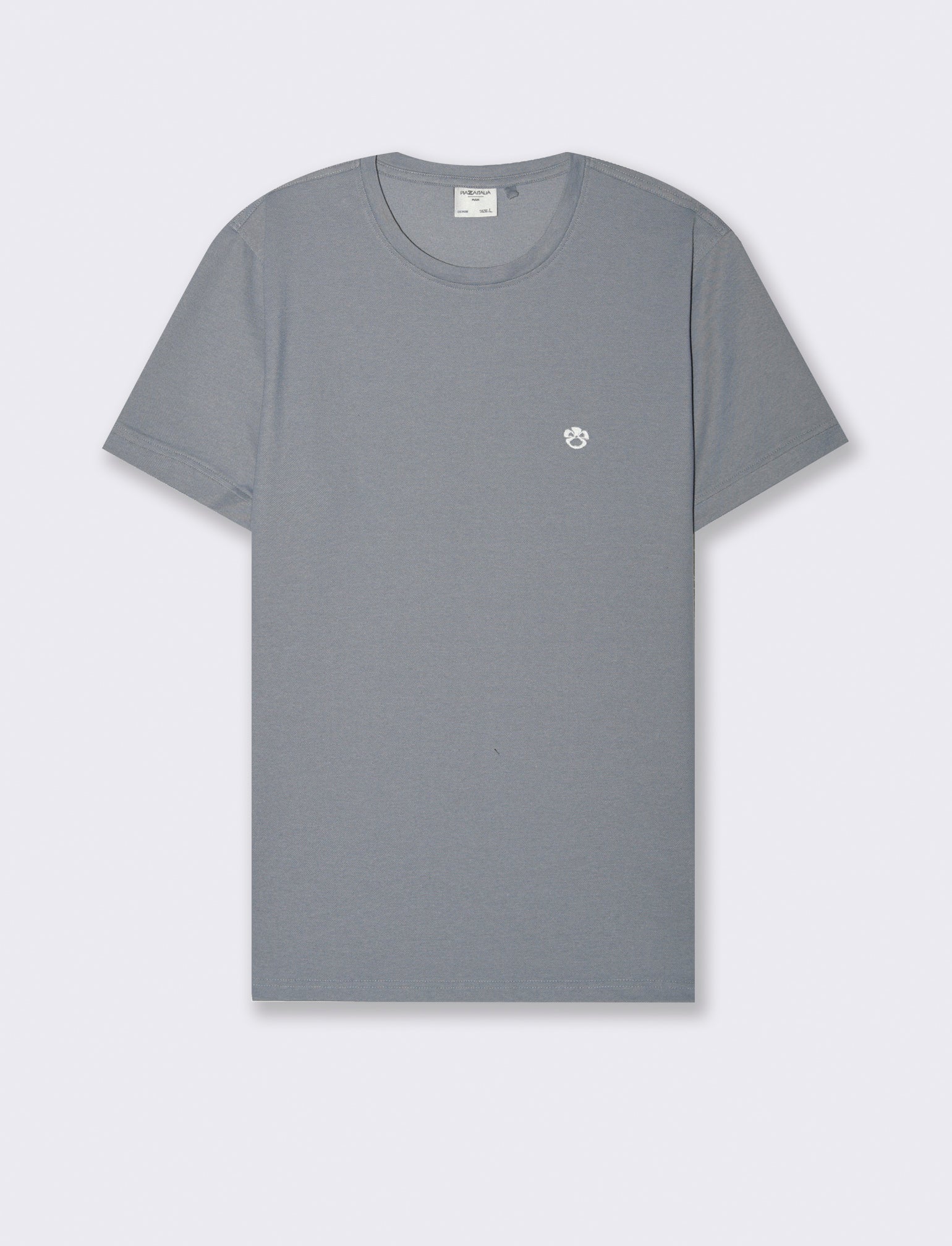 T-shirt in piquet da uomo - Celeste - Image 4