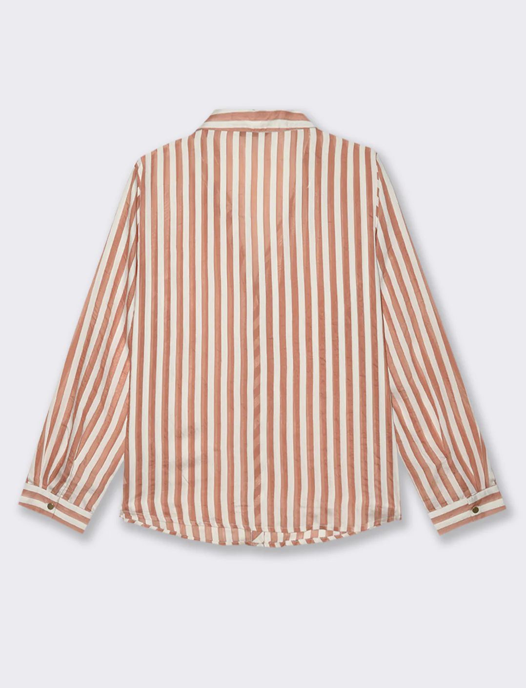 T-SHIRT IN PIZZO - Rosa polvere - Image 2