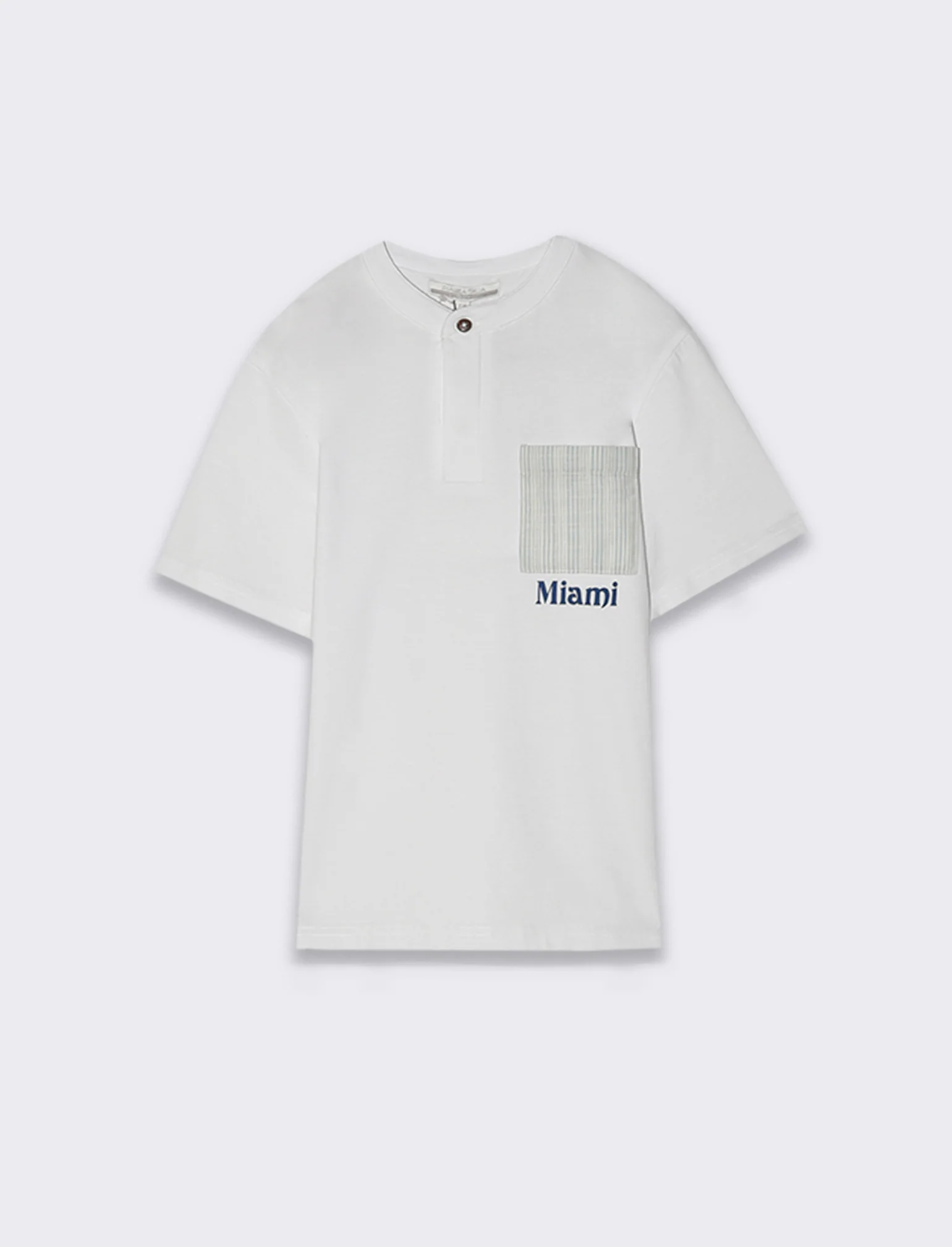 T-shirt jersey fiammato da bambino - Bianco