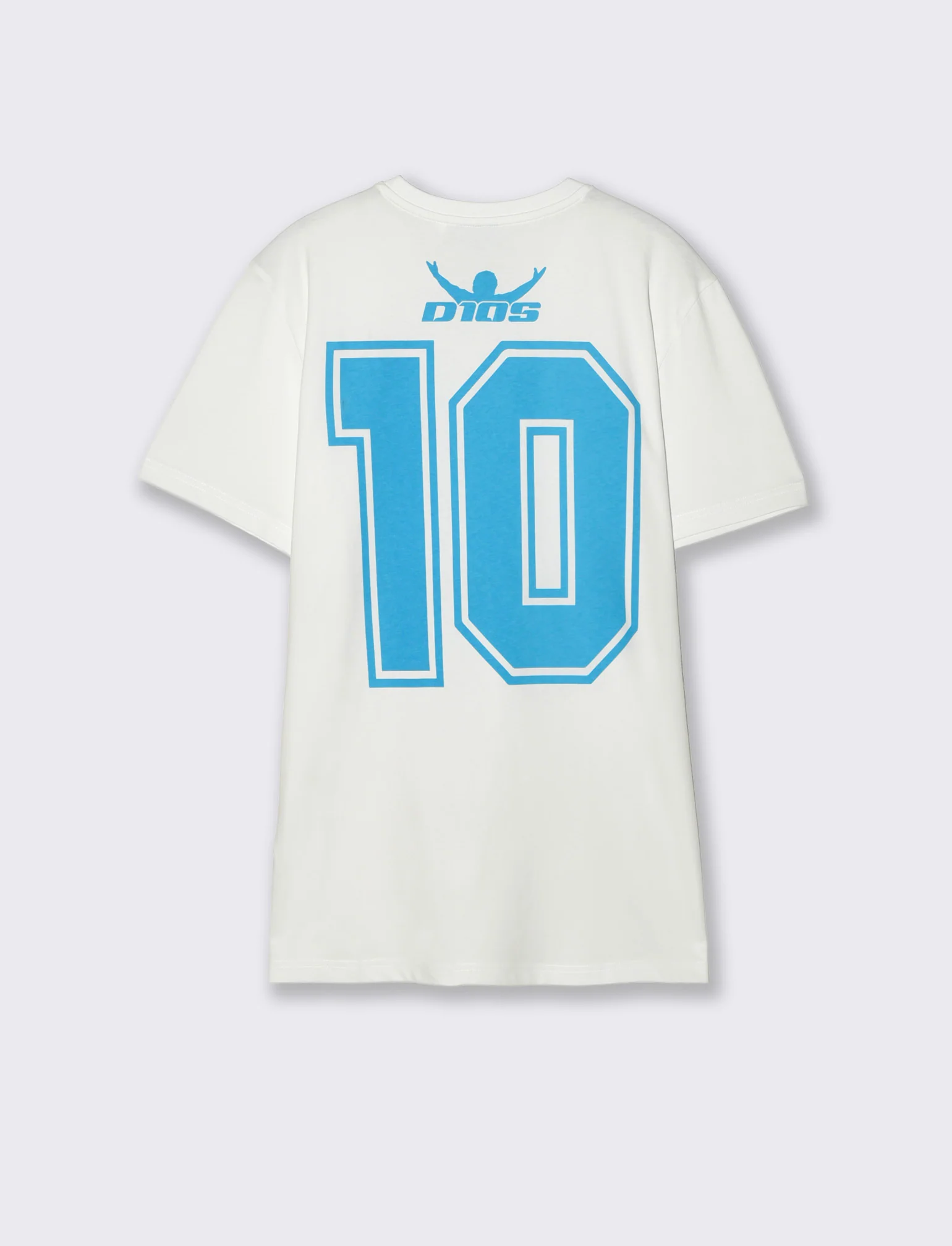 T-shirt Jersey Premium D10S Stampa - Bianco - Image 4