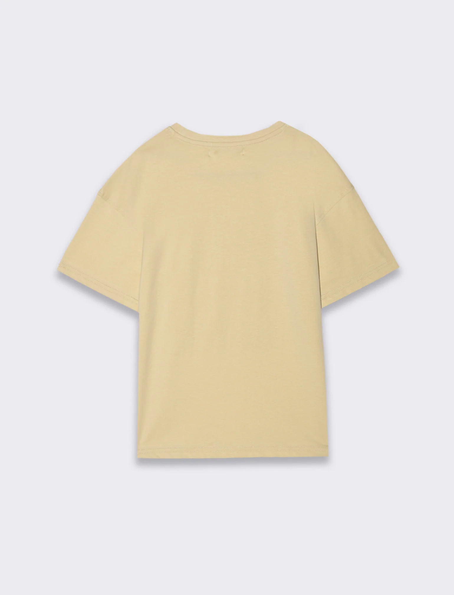 T-shirt loose da bambino - Beige - Image 4