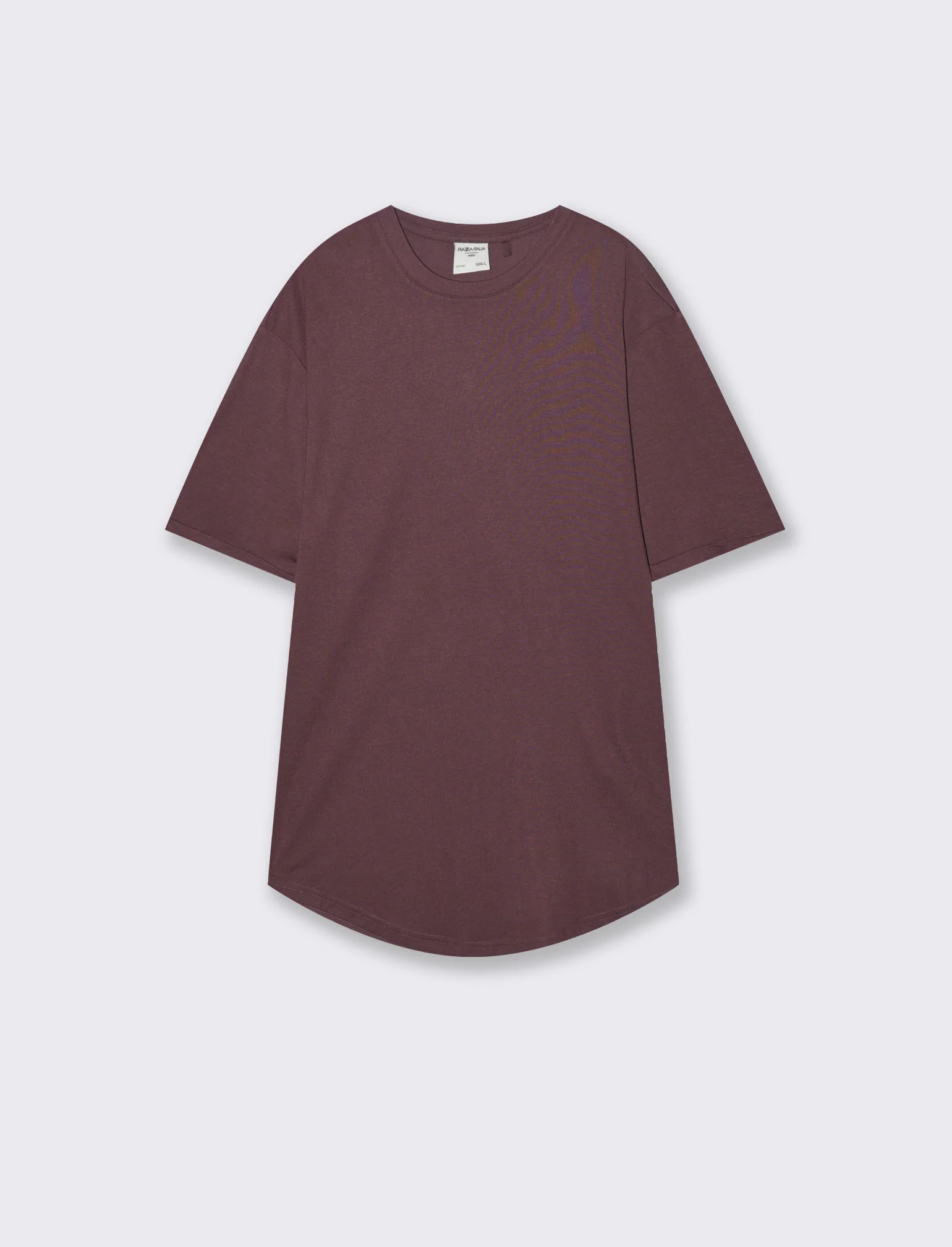 T-SHIRT LOOSE FIT - Bordeaux