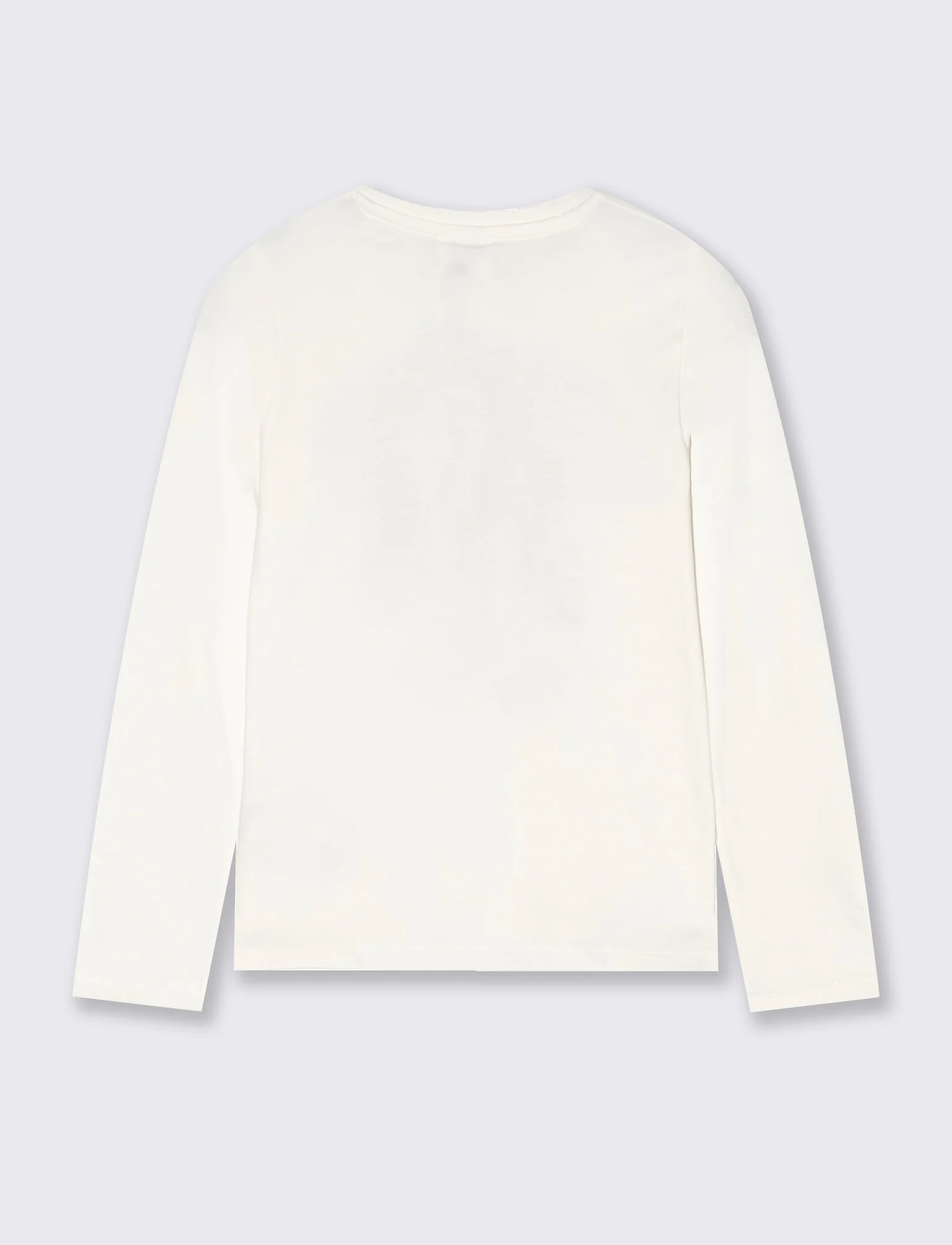 T-shirt lunga Disney/Minnie stile college - Bianco - Image 2