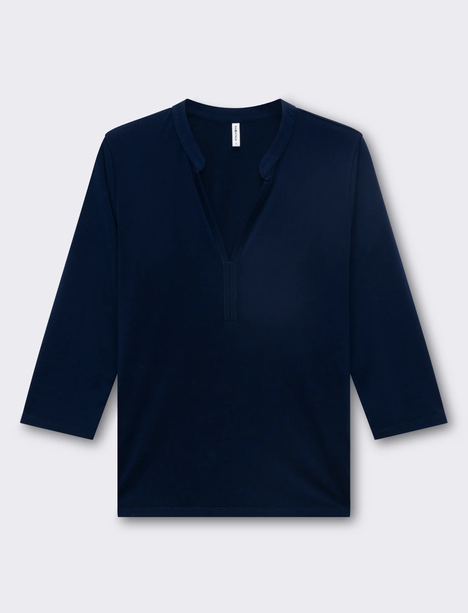 T-shirt manica 3/4 da donna - Blu