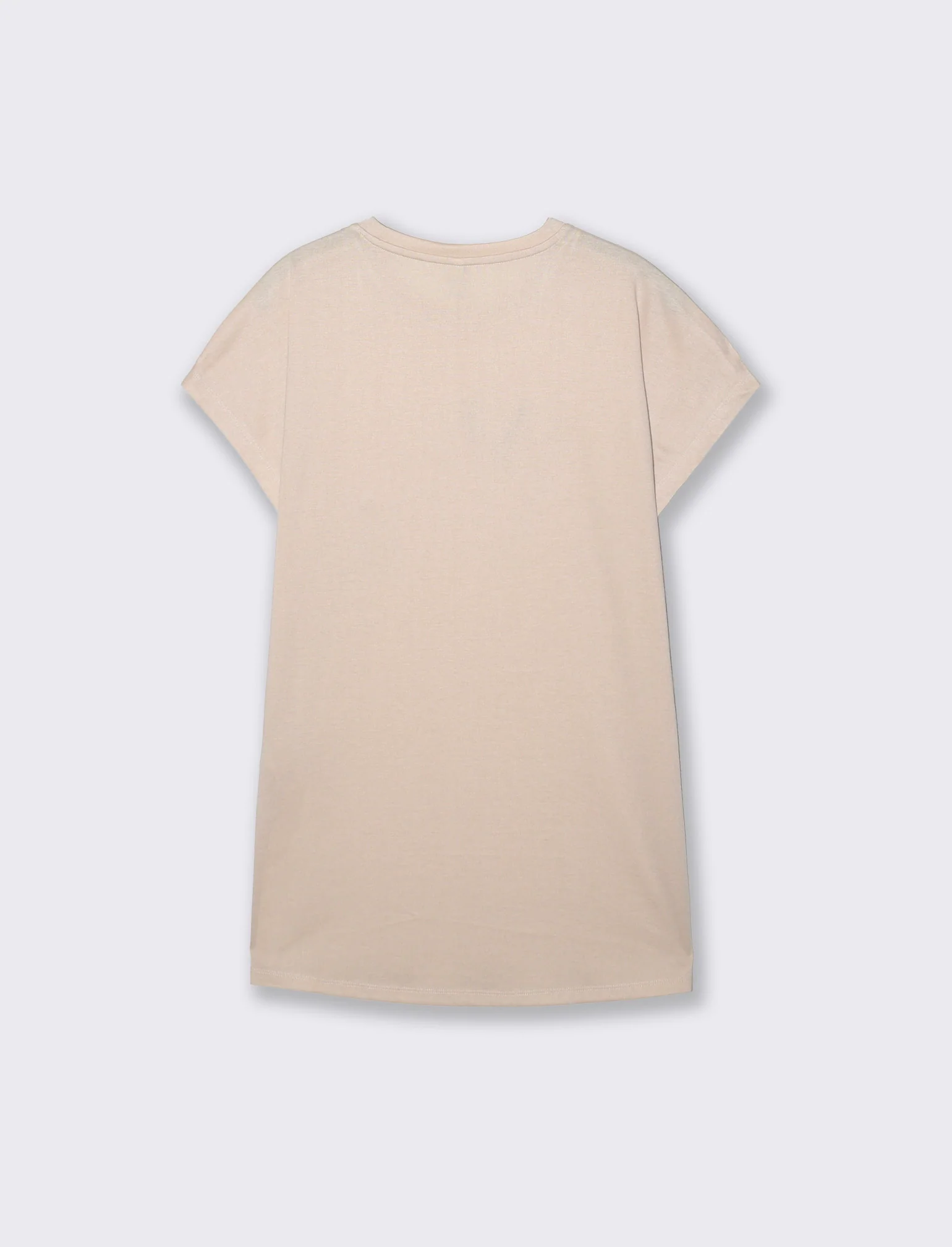 T-Shirt Manica A T con Stampa e Scollo Rotondo - var 3 - Image 2