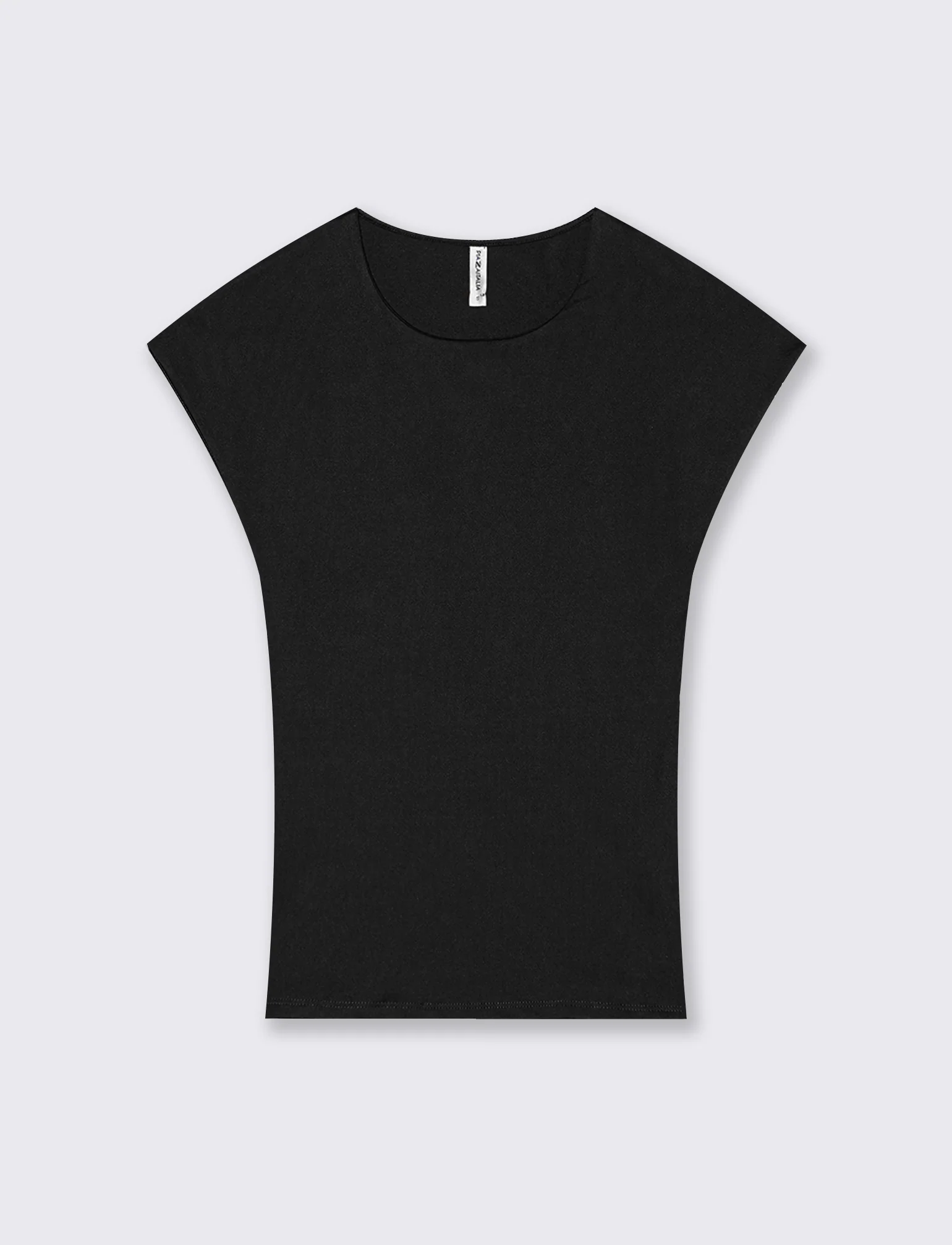 T-Shirt Manica Ad Aletto Basic - Nero