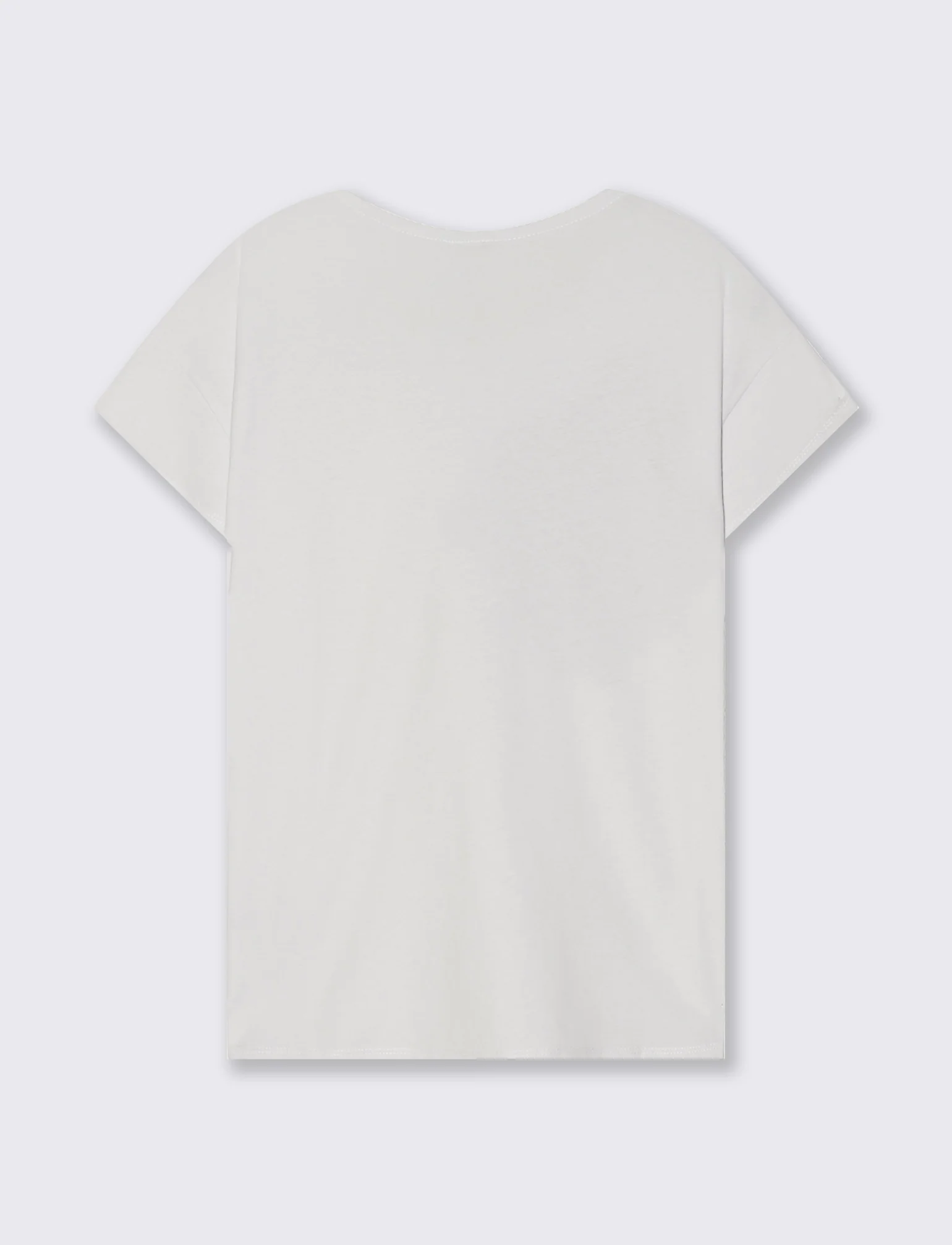 T-Shirt Manica Corta con Stampa e Paillettes - var 1 - Image 5
