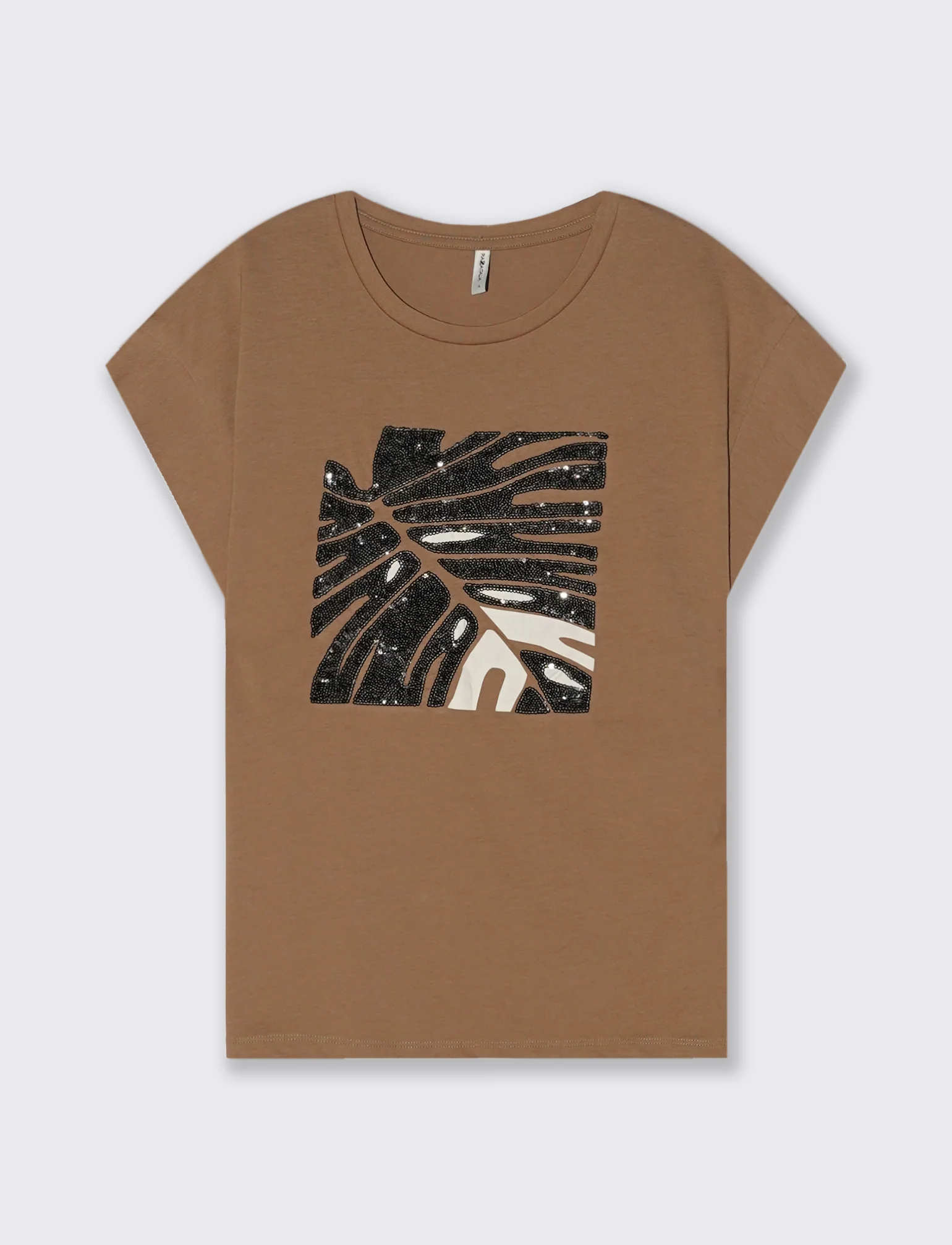 T-Shirt Manica Corta con Stampa Frontale - var 3