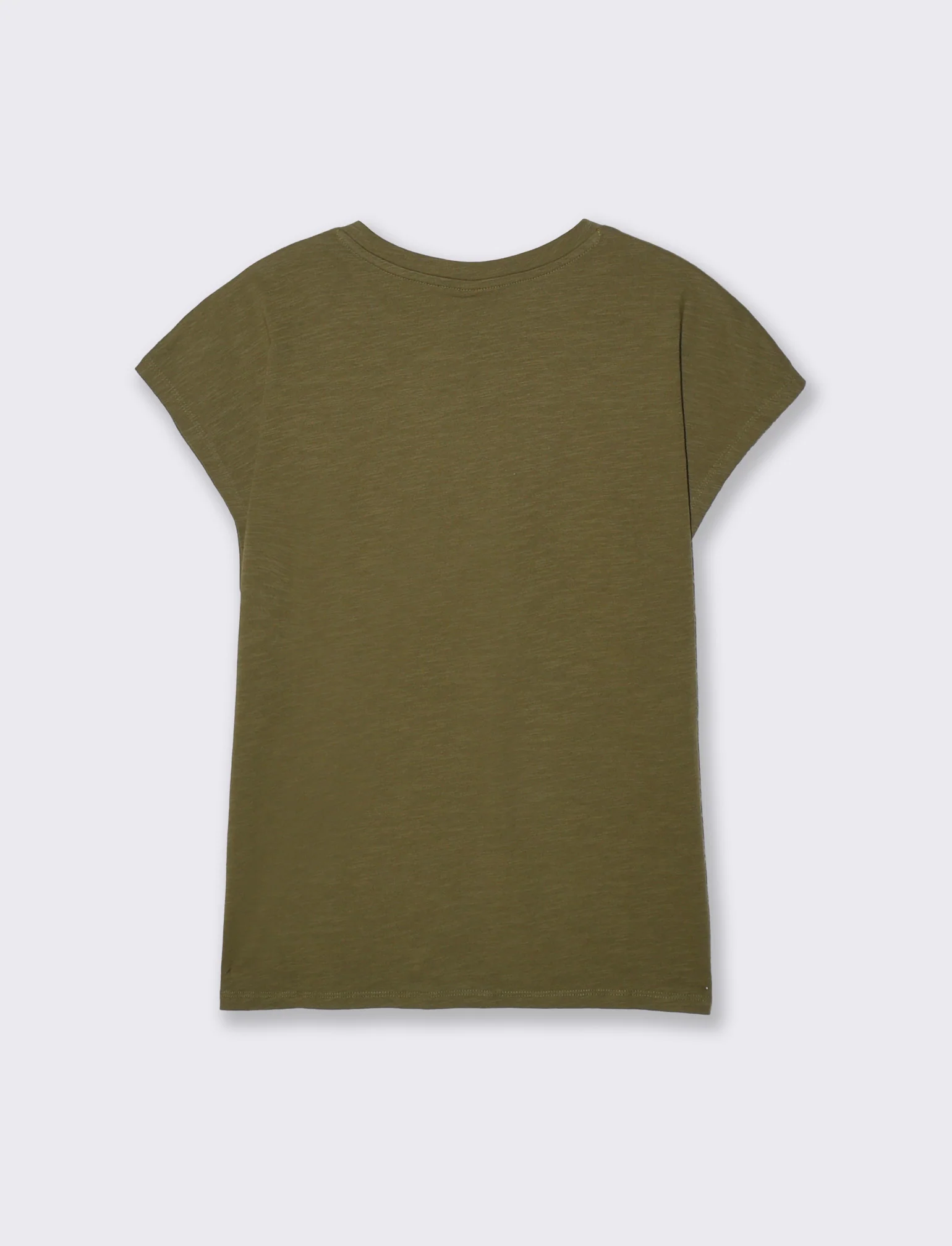 T-shirt manica corta con stampa - Kaky 1 - Image 2
