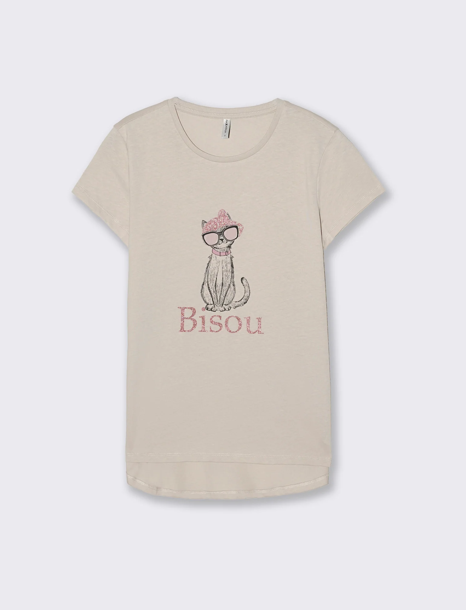 T-Shirt Manica Corta con Stampa Petto - Var 4