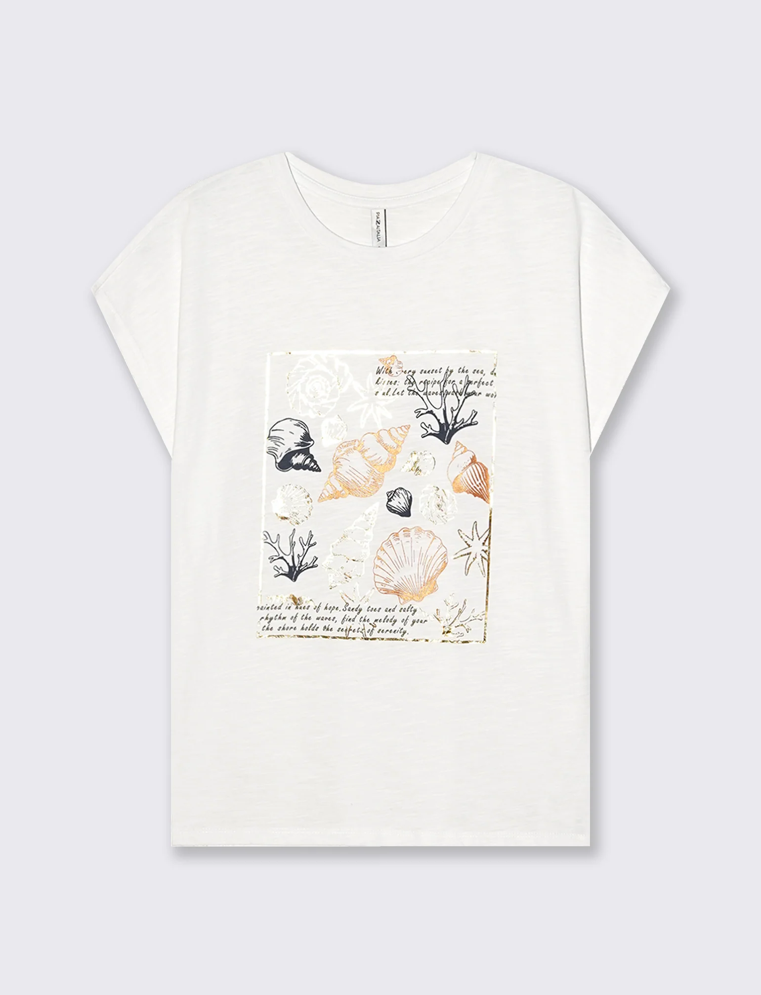 T-shirt manica corta con stampa - var 2 - Image 2
