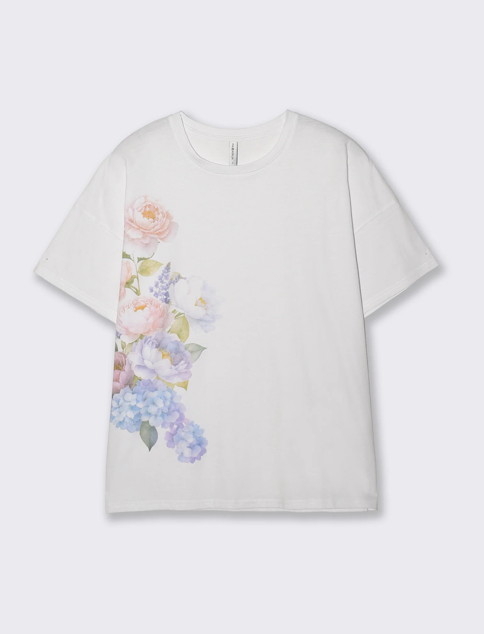 T-Shirt Manica Corta con Stampa - var 1
