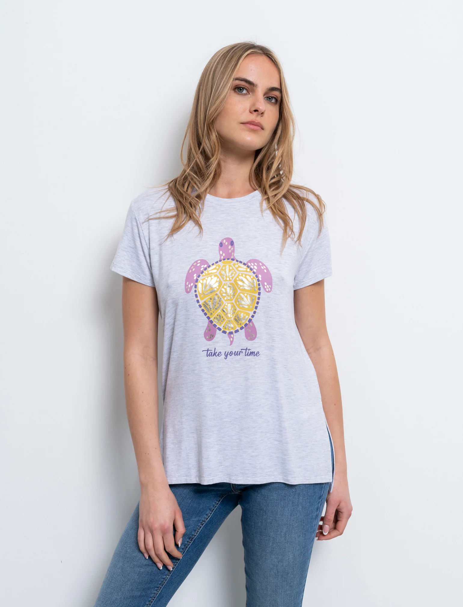 T-shirt manica corta da donna - Var 4 - Image 3