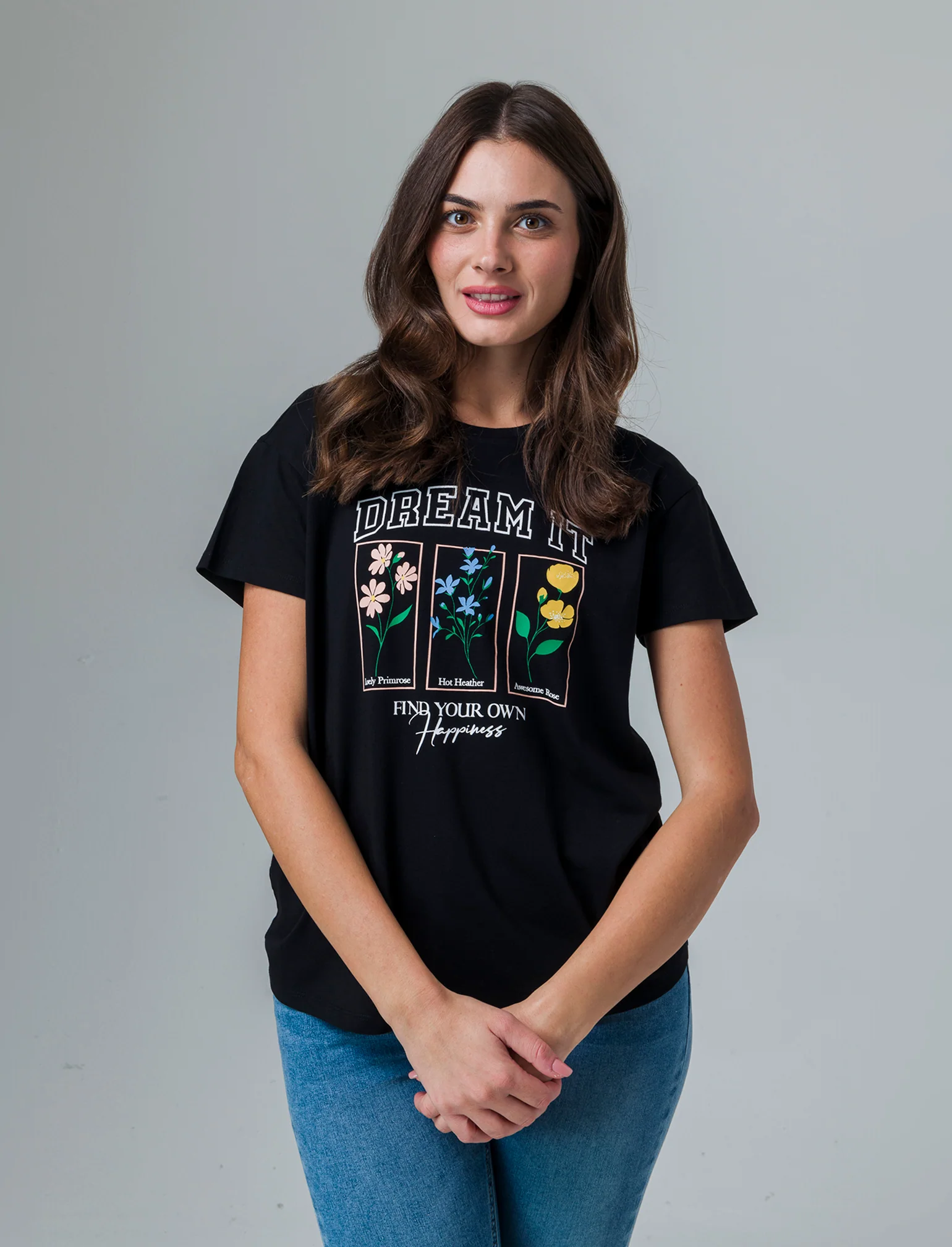 T-shirt manica corta da donna - var 2 - Image 3