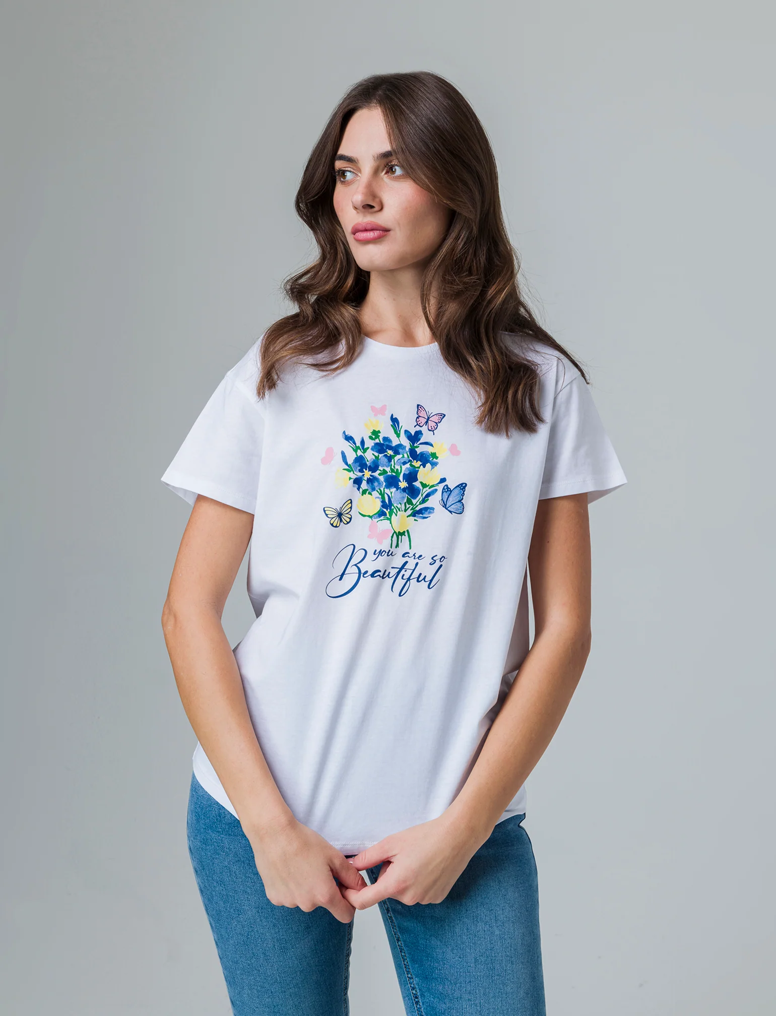T-shirt manica corta da donna - var 3 - Image 3