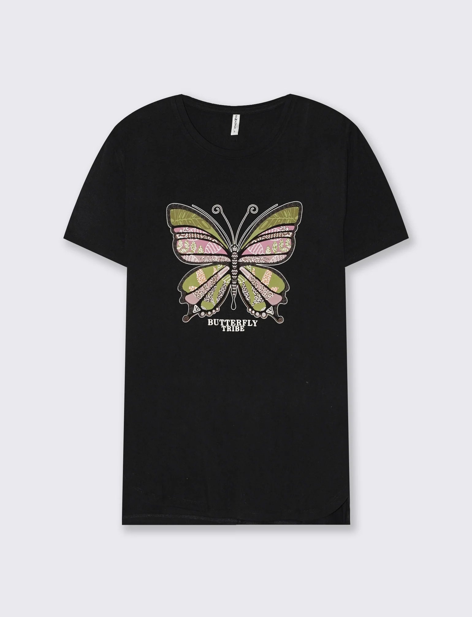 T-Shirt Manica Corta Girocollo con Stampa - var 1