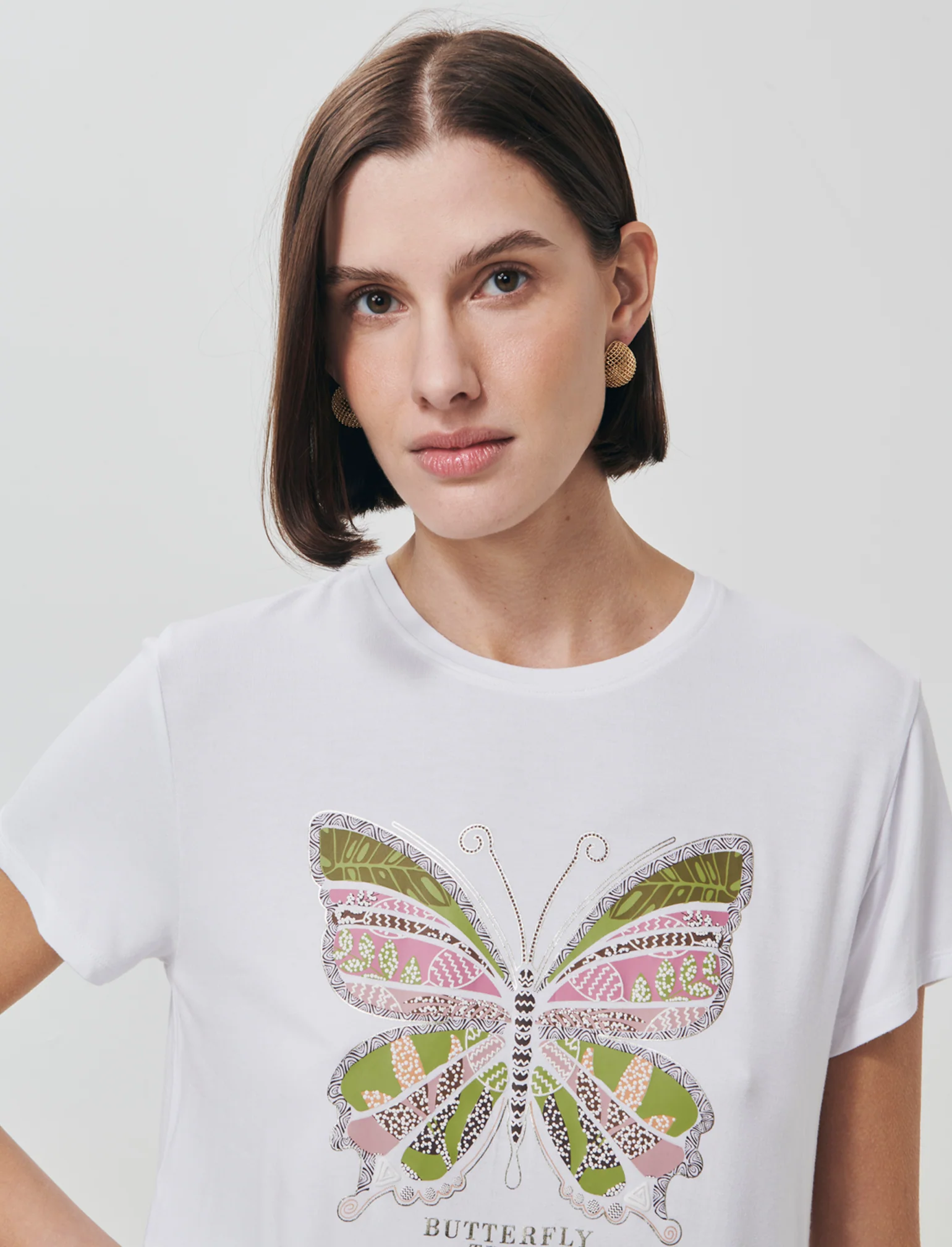 T-Shirt Manica Corta Girocollo con Stampa - Var 4 - Image 3