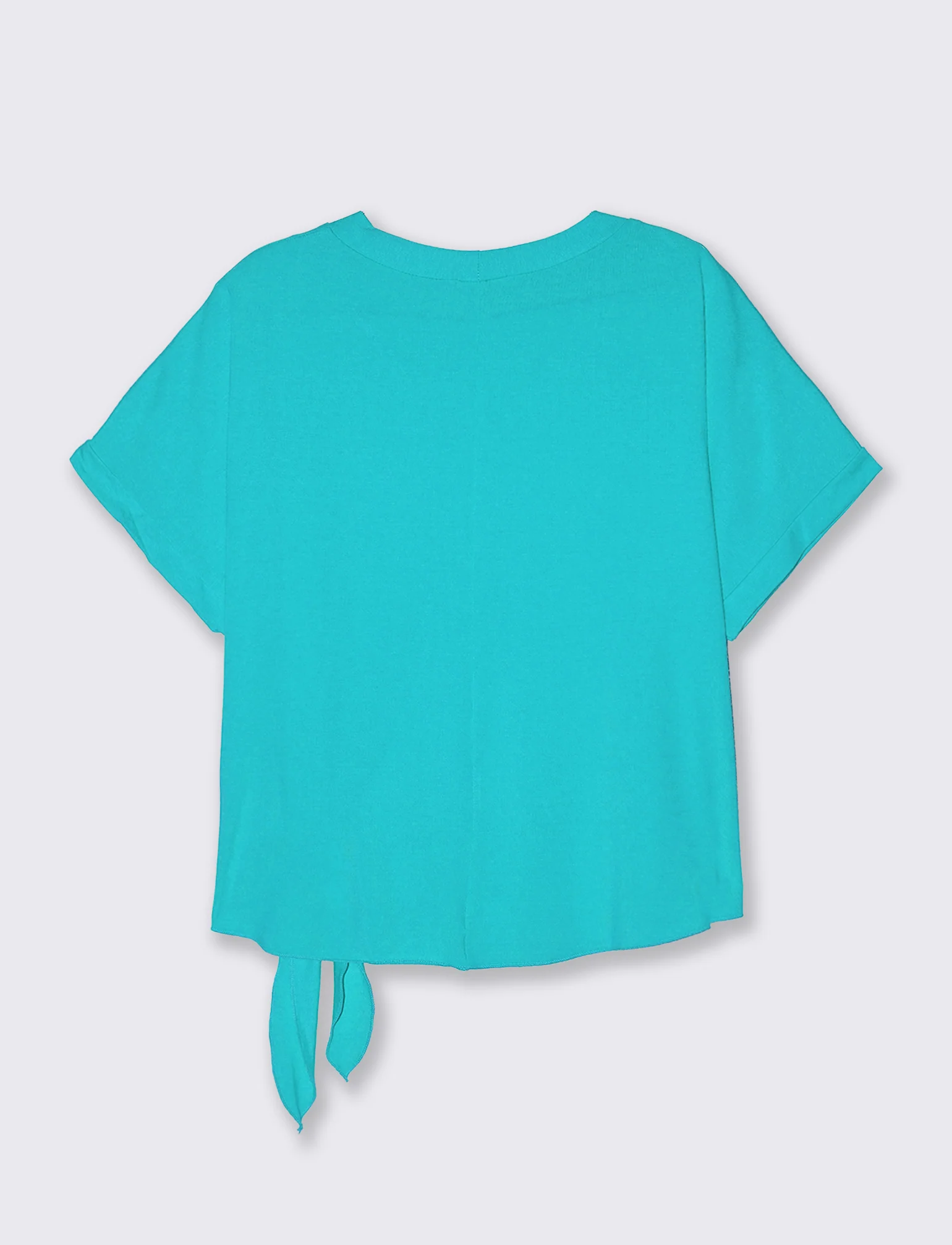 T-SHIRT MANICA CORTA - Turchese - Image 4