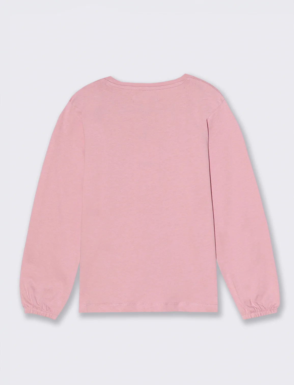 T-shirt manica lunga con stampa e accessori. - Rosa - Image 2