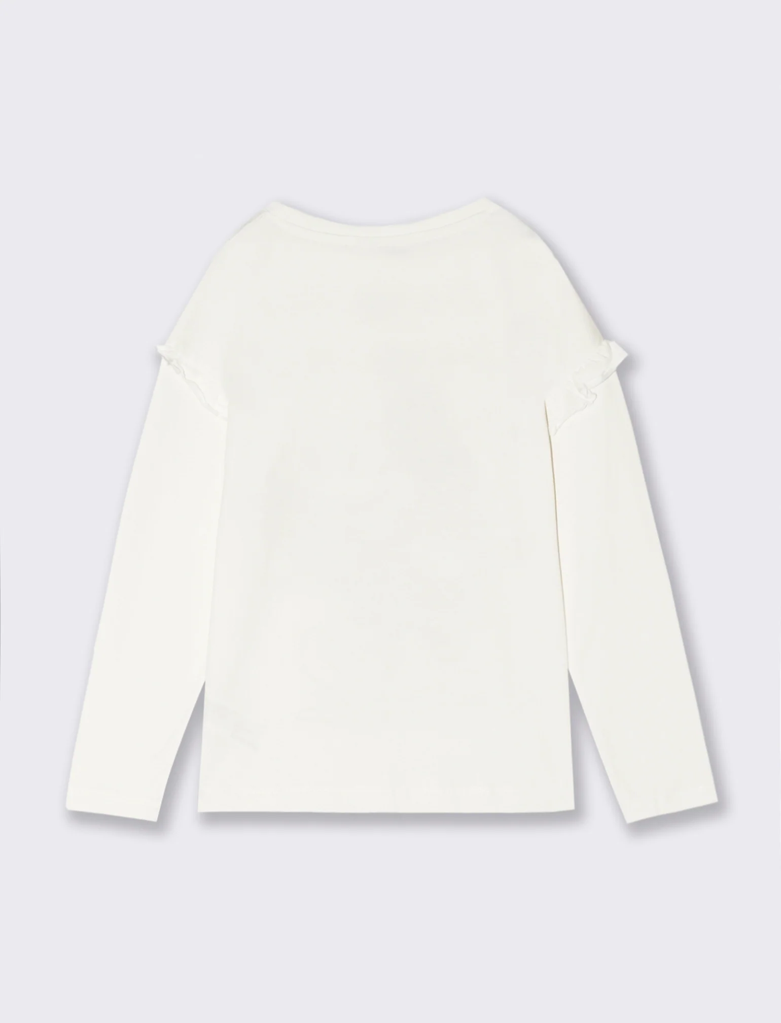 T-shirt manica lunga con stampa natalizia Disney Minnie. - Bianco - Image 2