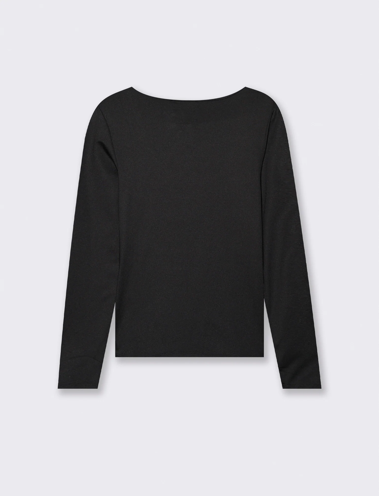 T-SHIRT MANICA LUNGA - Nero - Image 2