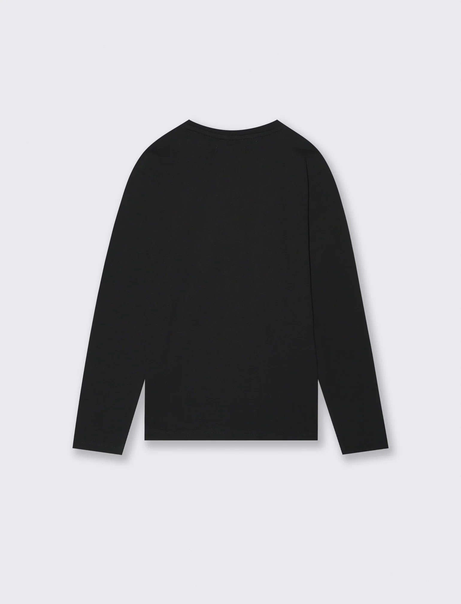 T-SHIRT MANICA LUNGA - Nero - Image 2