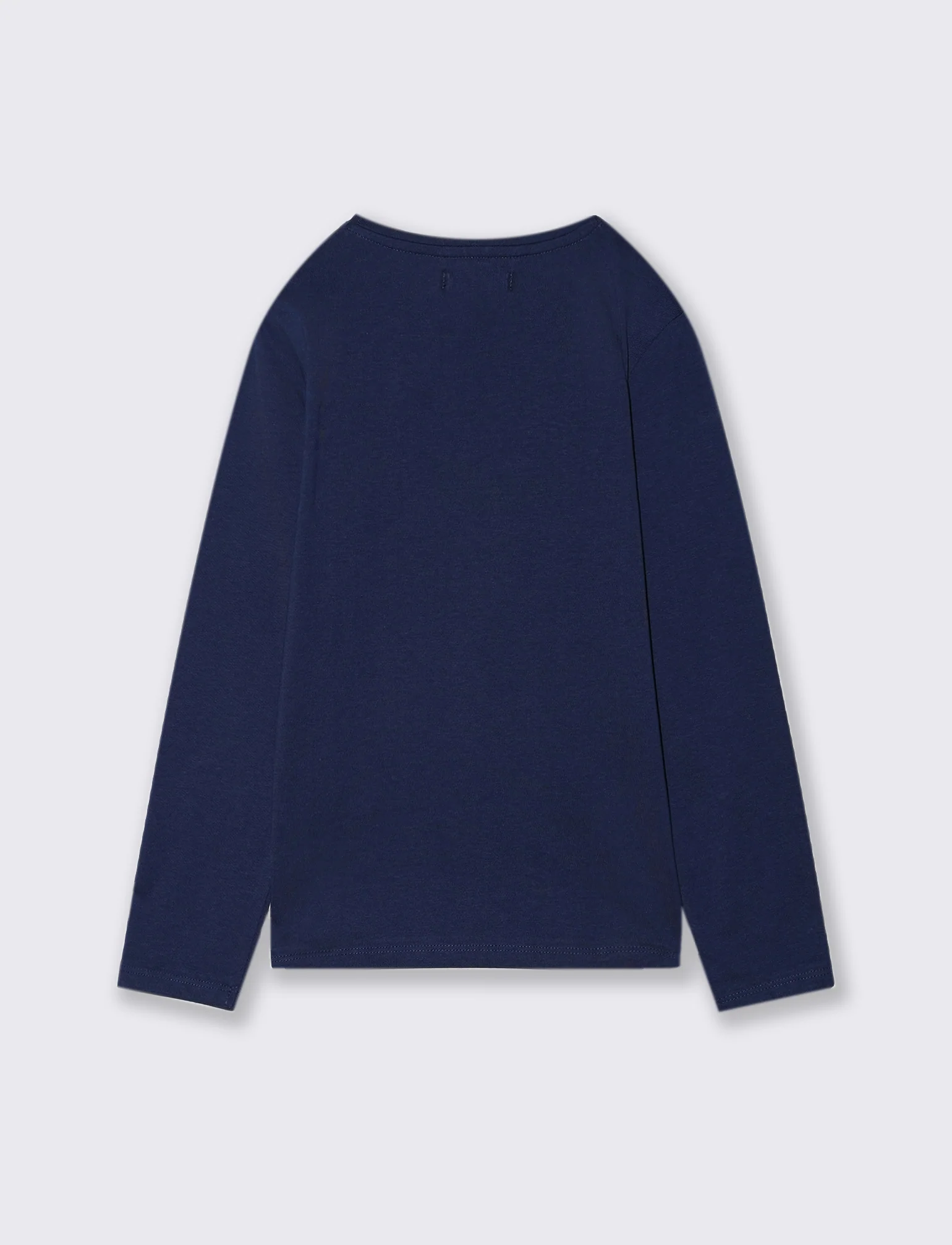 T-shirt maniche lunghe - Blu - Image 3