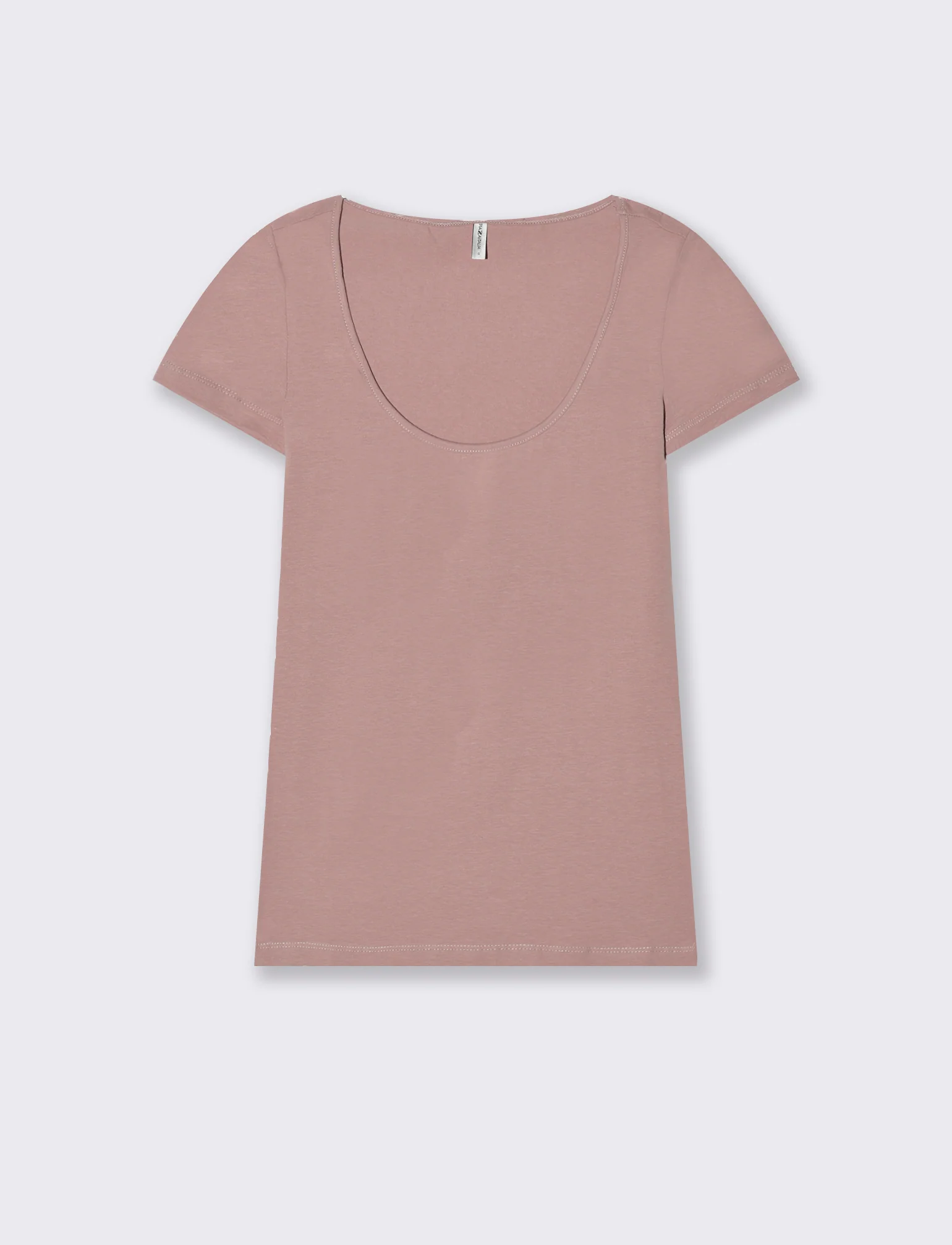 T-Shirt Mezza Manica Elegante - Rosa