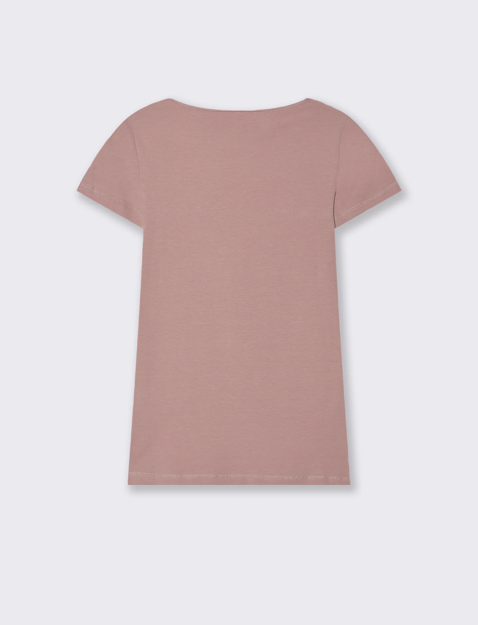 T-Shirt Mezza Manica Elegante - Rosa - Image 2