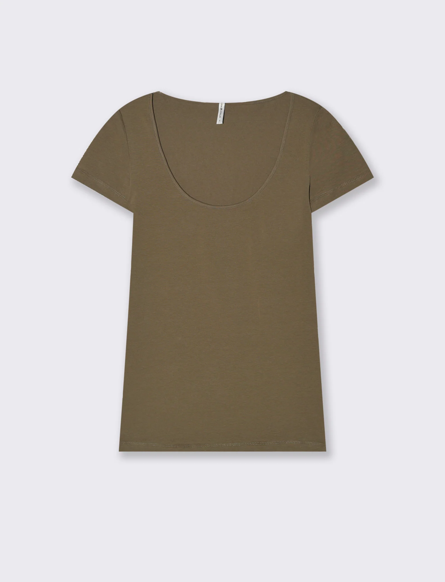 T-Shirt Mezza Manica Elegante - Verde