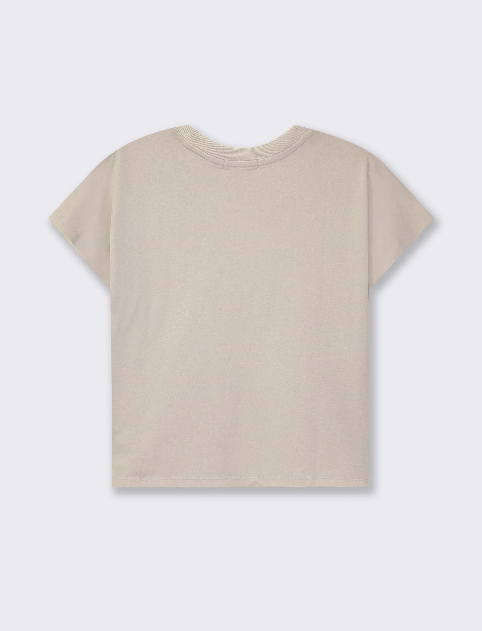 T- shirt mezza manica in jersey da donna - Bianco perla - Image 2