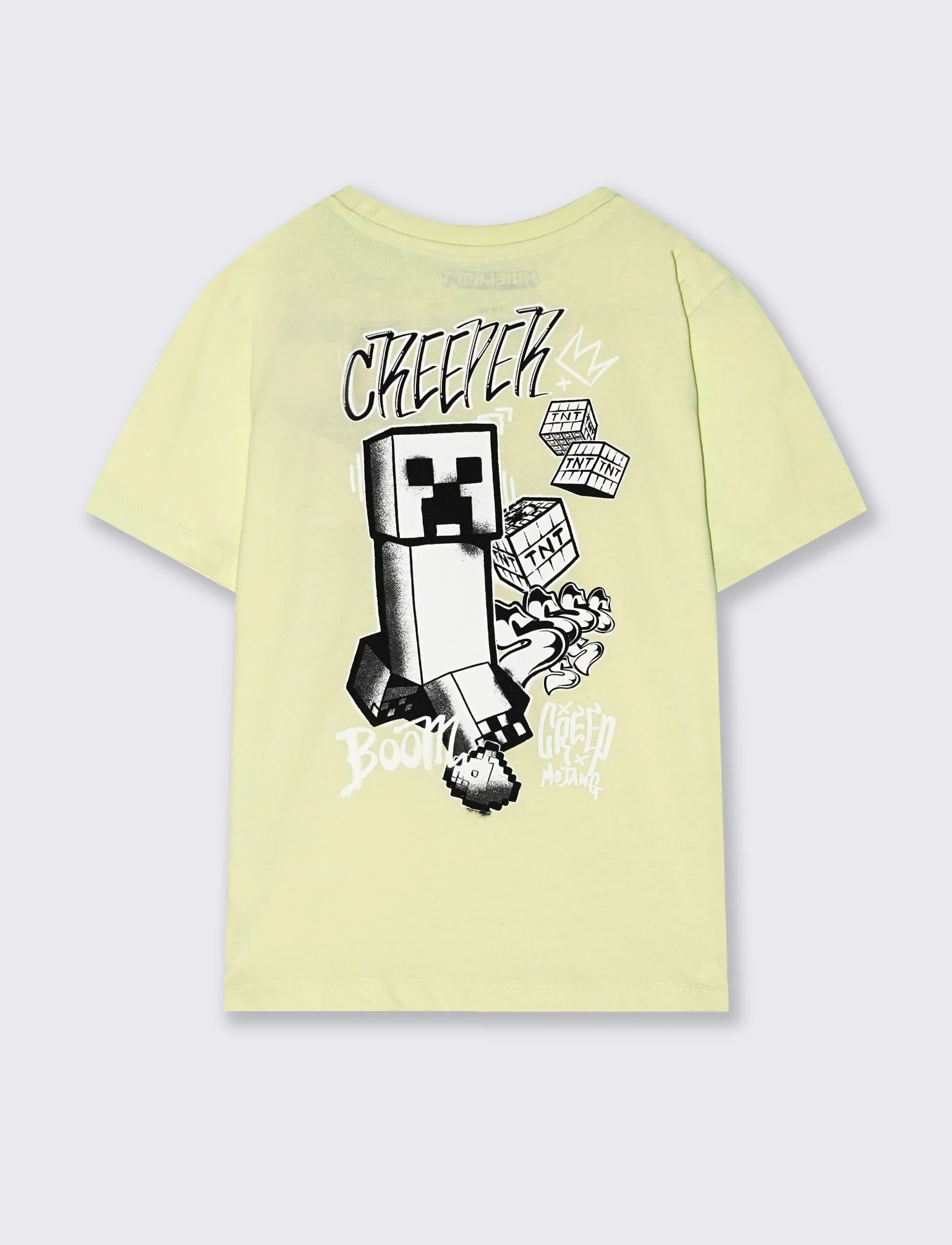 T-Shirt Minecraft in tessuto con stampe - Verde - Image 2
