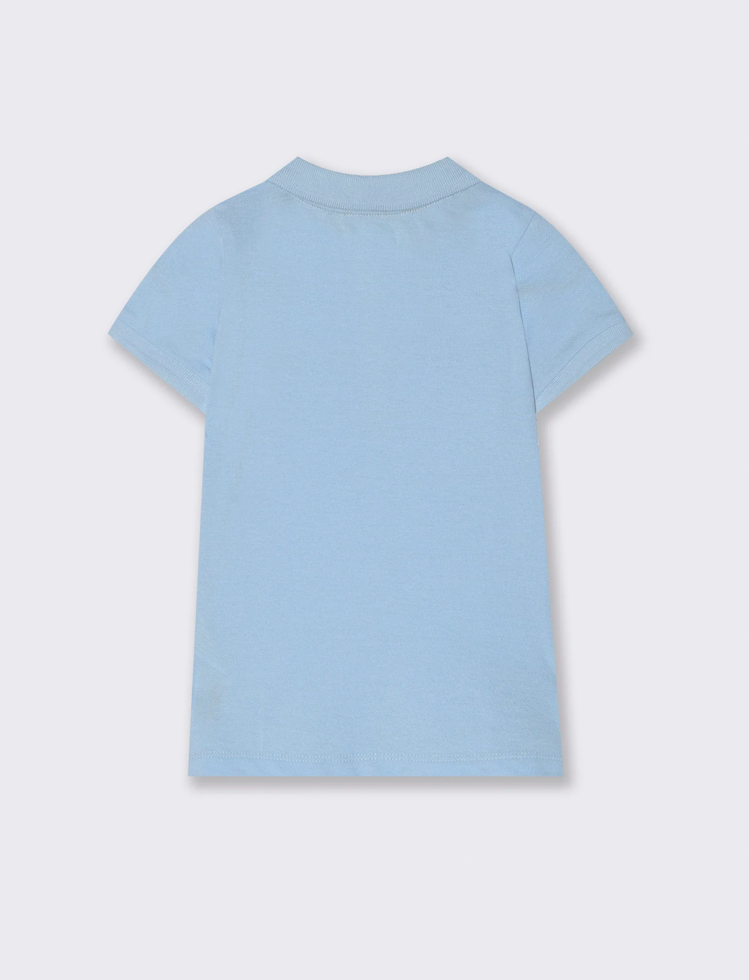 T-shirt modello polo da neonato - Azzurro - Image 2
