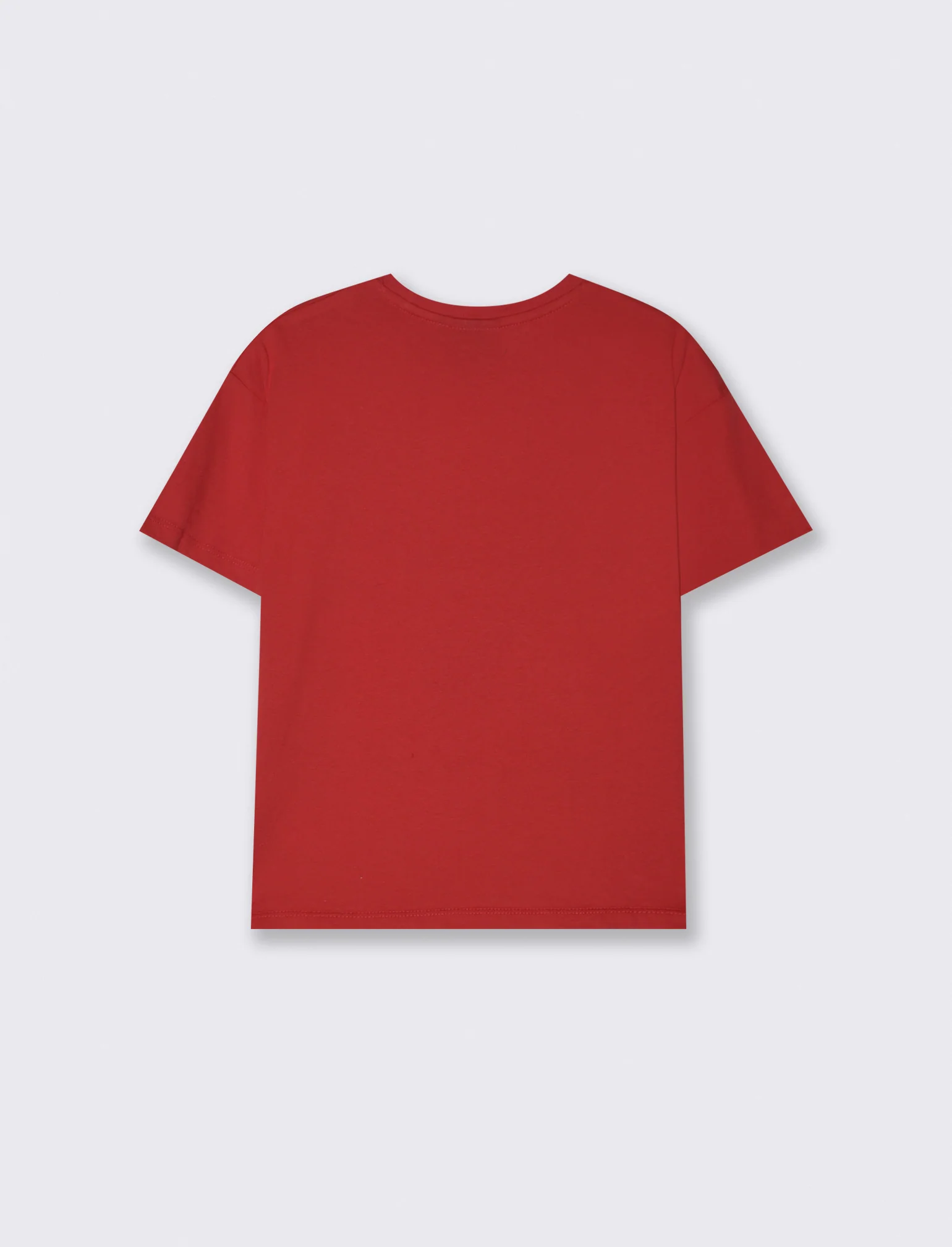 T-Shirt NBA in Cotone per Giovani Fan - Rosso - Image 2