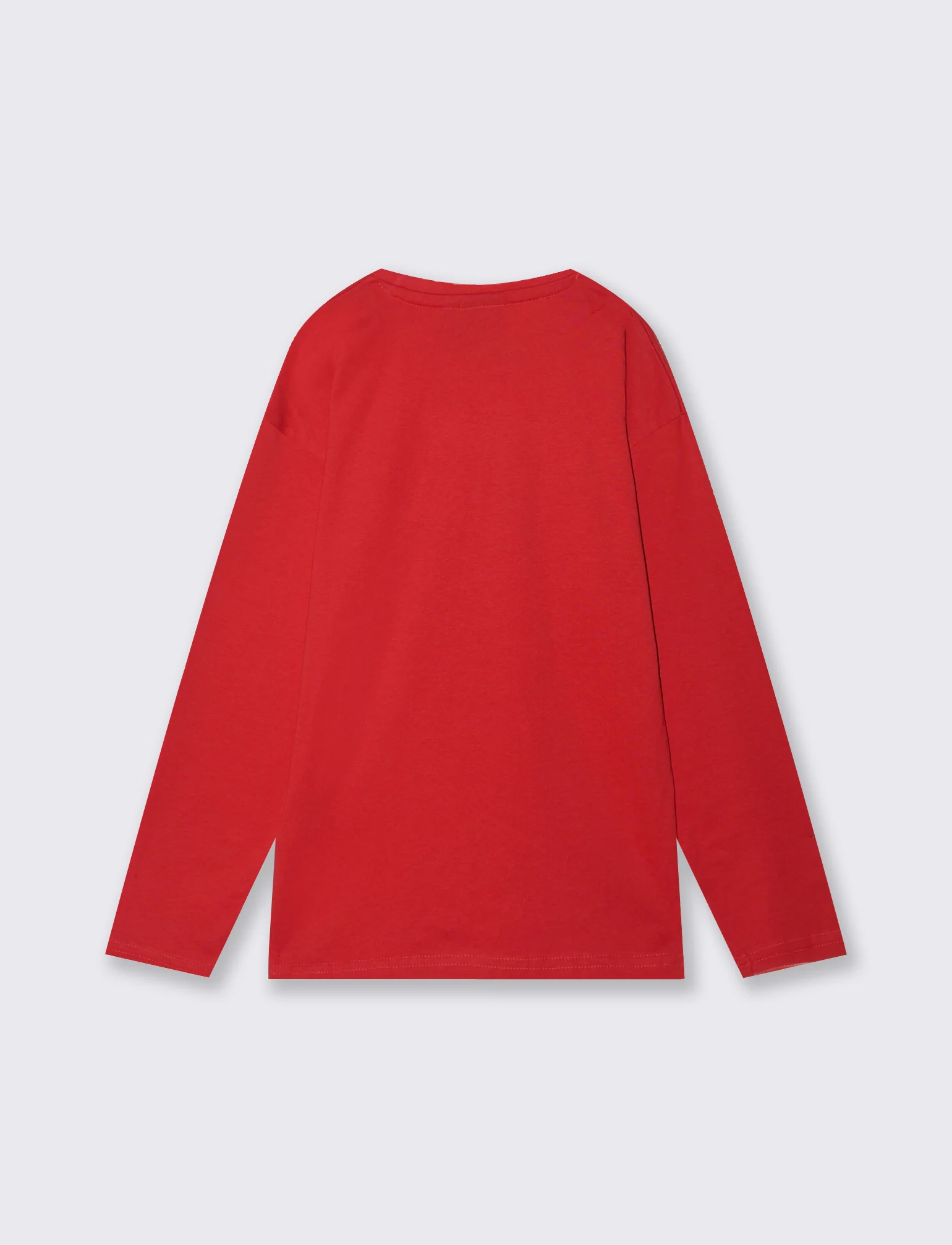 T-shirt NBA manica lunga - Rosso - Image 2