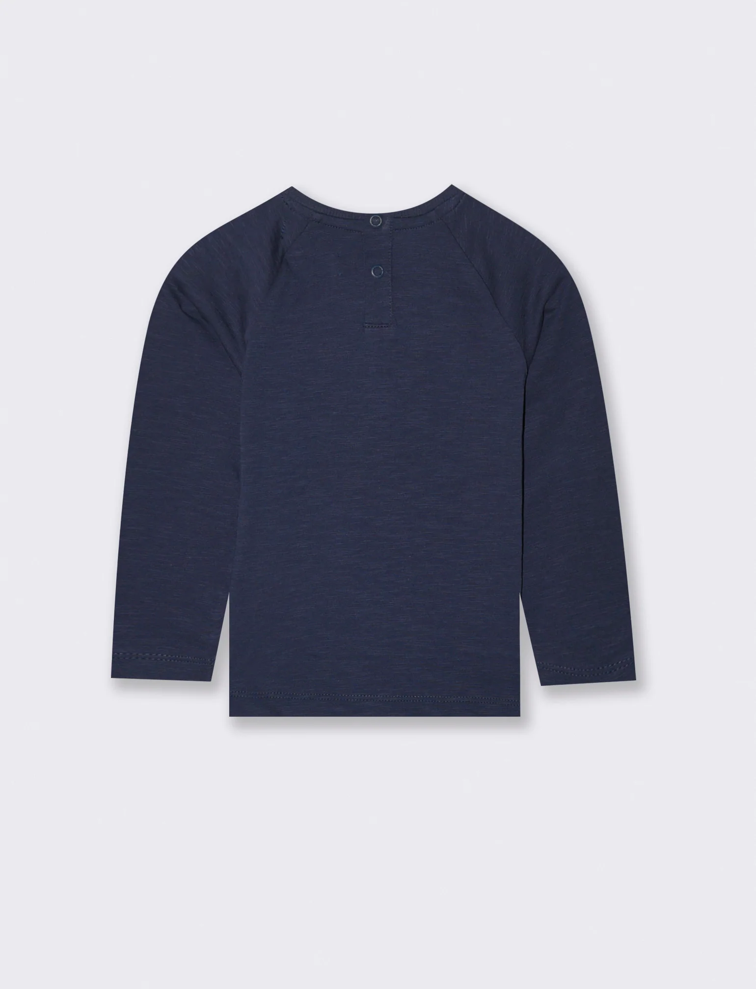 T shirt neonato con manica raglan - Blu - Image 2