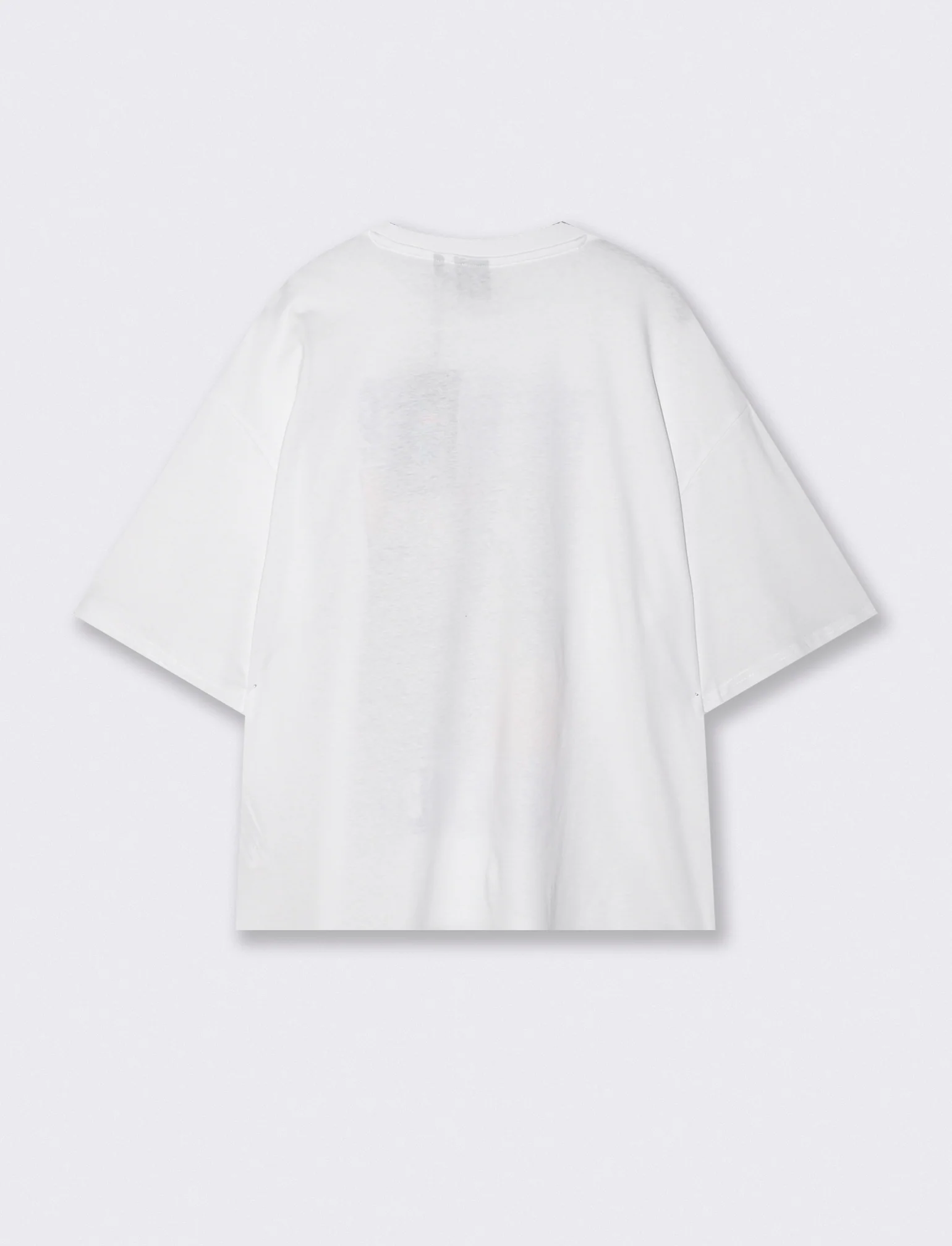 T-shirt One Piece in cotone girocollo - Bianco - Image 3