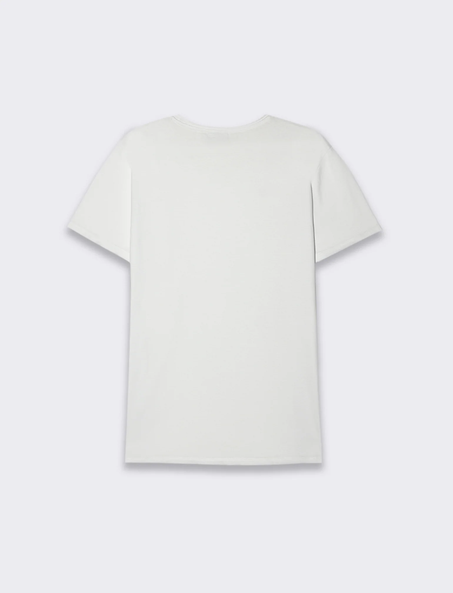 T-SHIRT ORLI TAGLIO VIVO REGULAR FIT - Bianco - Image 3